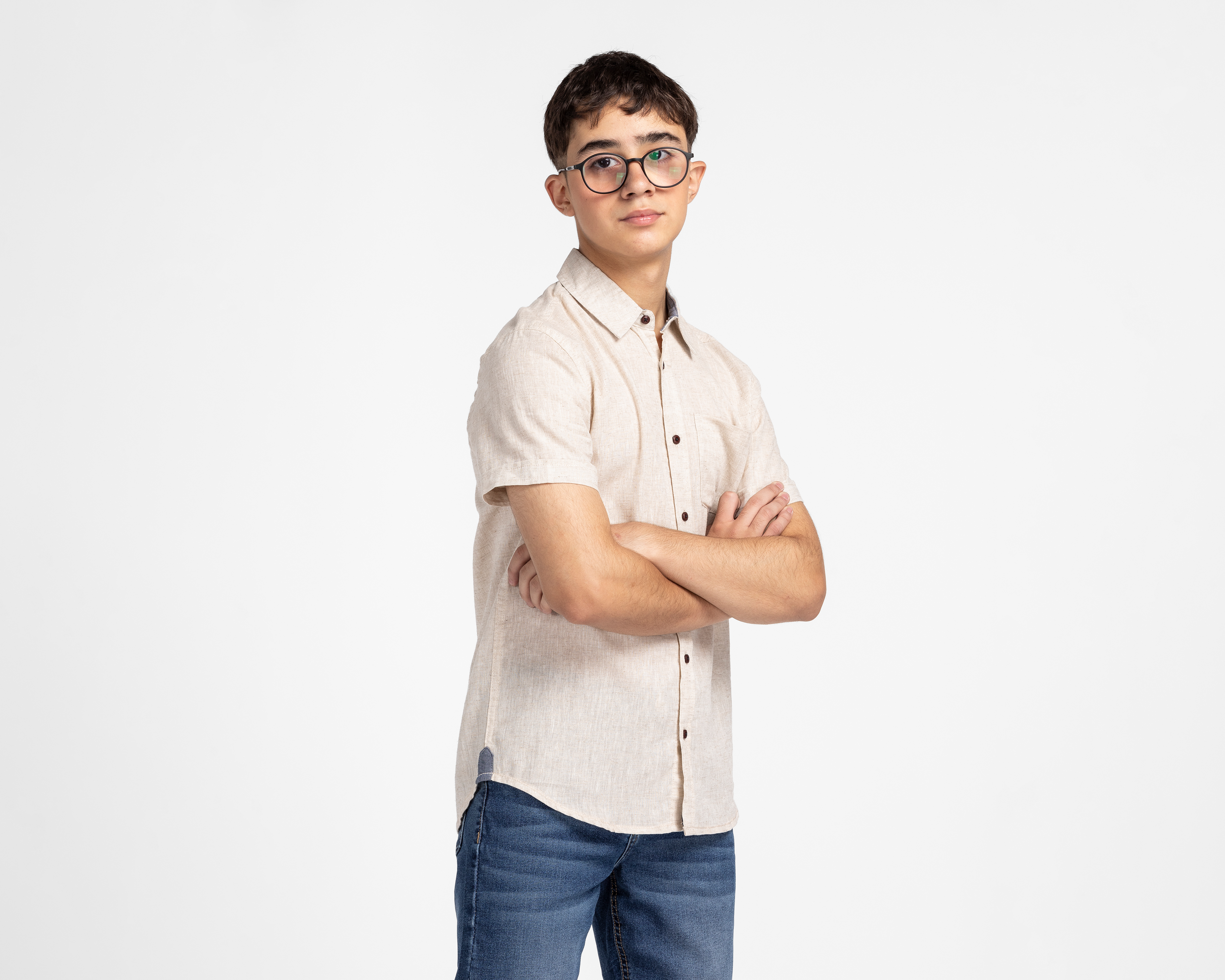 Camisa Refill Manga Corta para Niño