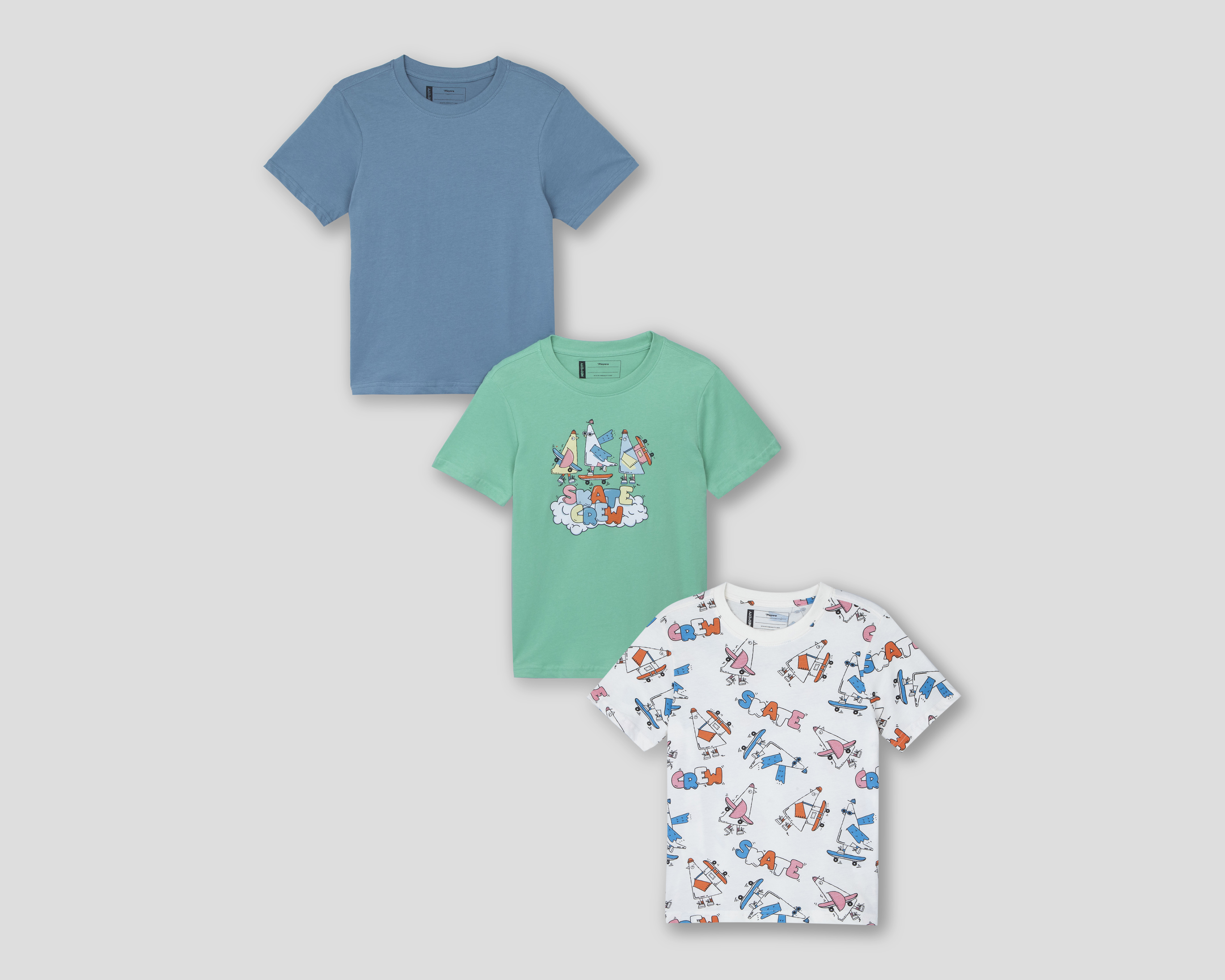 Foto 1 | Foto 1 | Playera Neo*City para Niño 3 Piezas