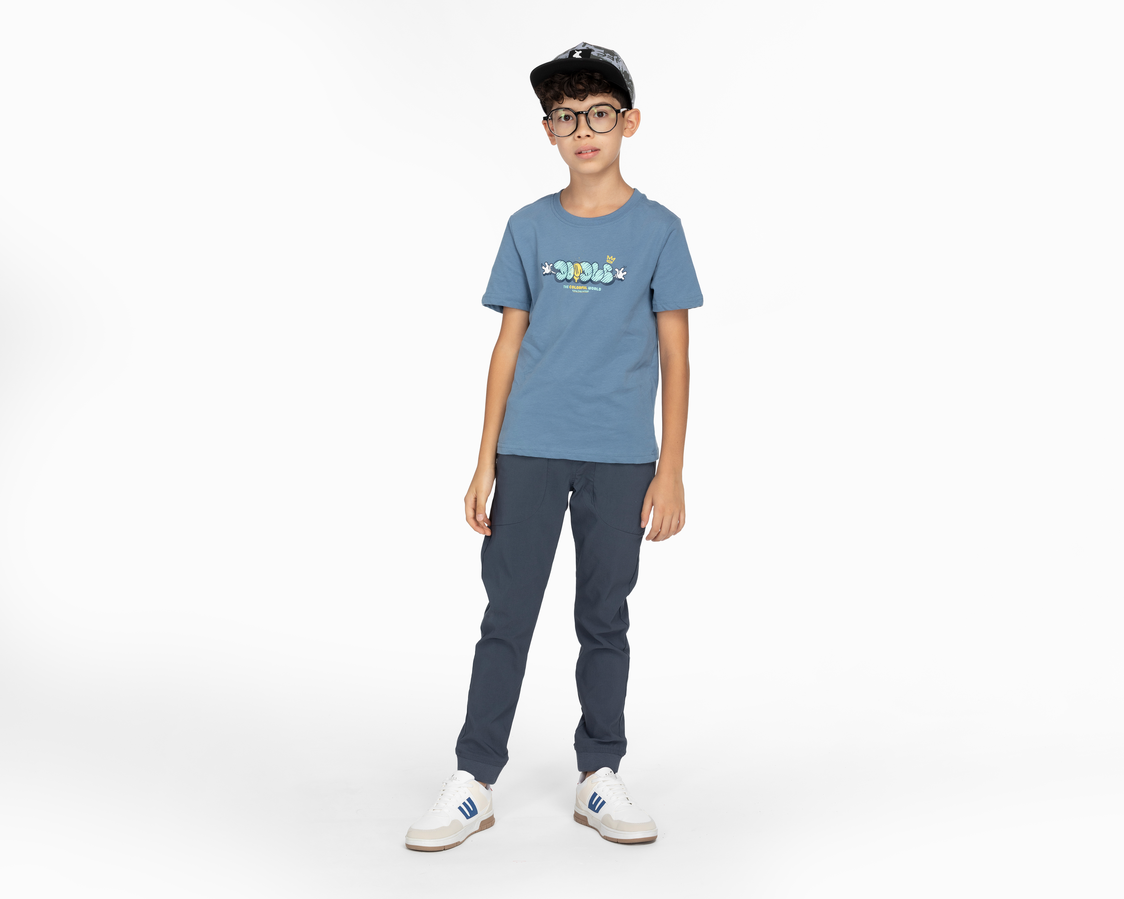 Foto 4 pulgar | Foto 3 | Playera Neo*City para Niño 2 Piezas