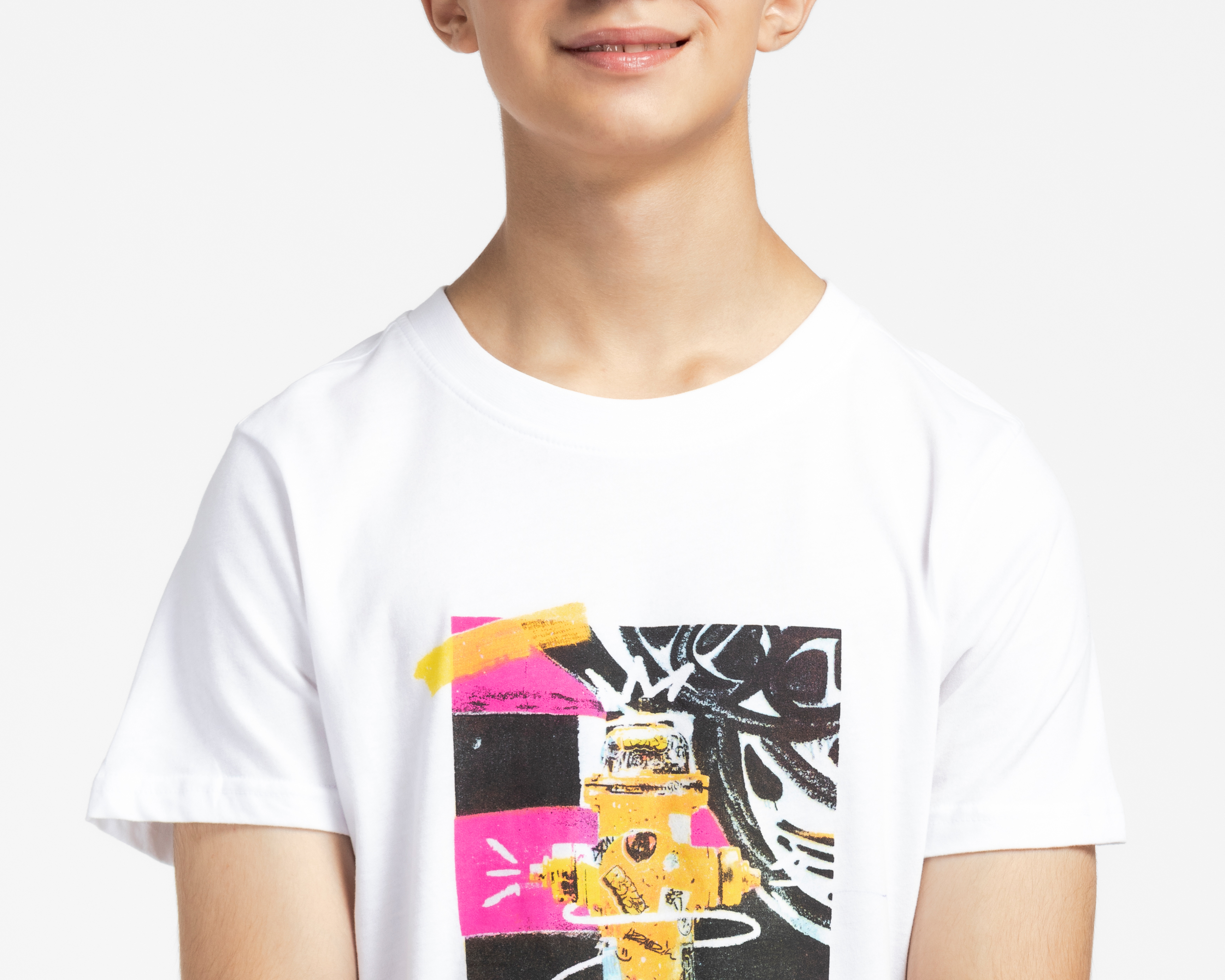 Foto 5 pulgar | Foto 4 | Playera Neo*City Manga Corta Juvenil