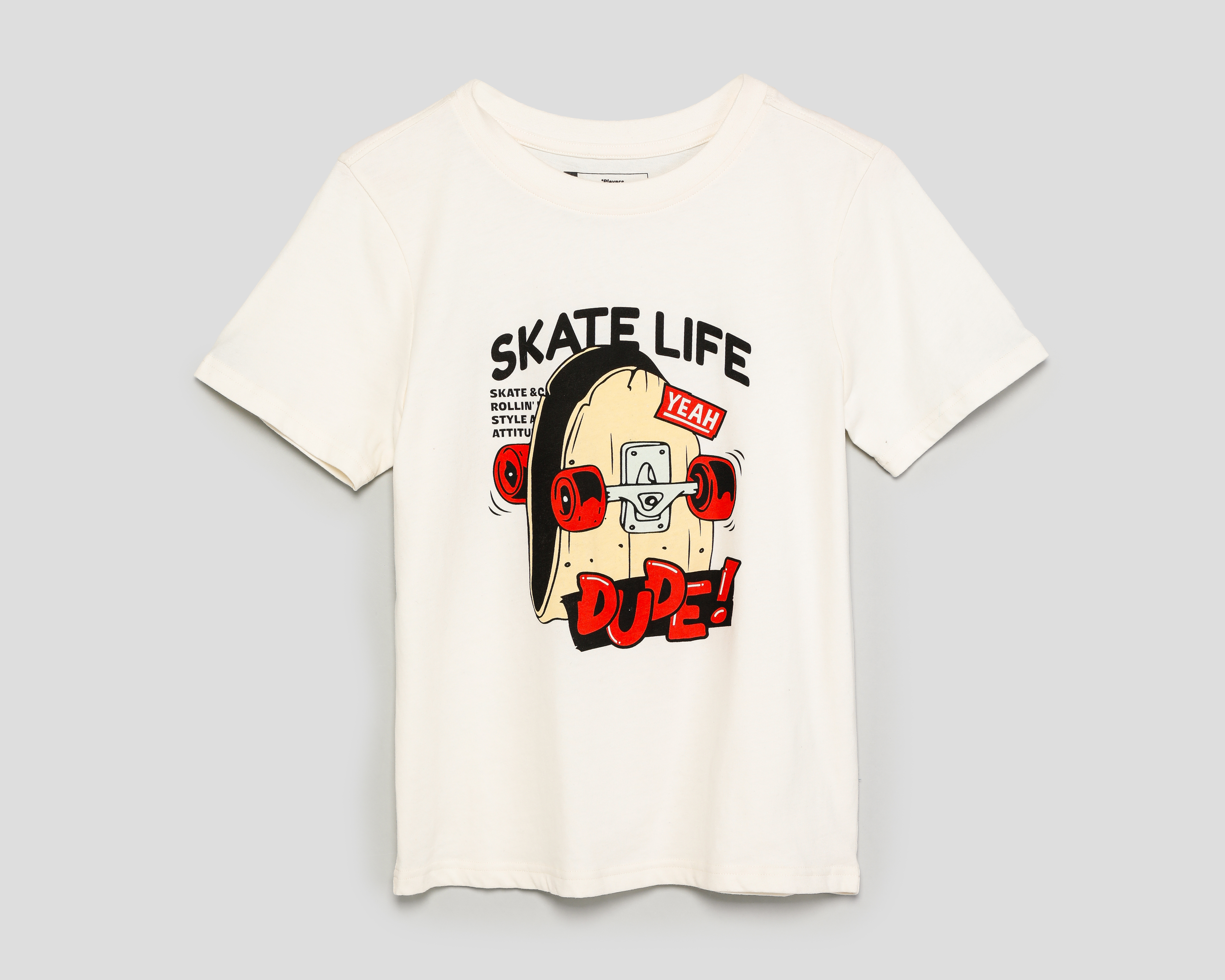 Playera Neo*City Manga Corta Print Skate para Niño