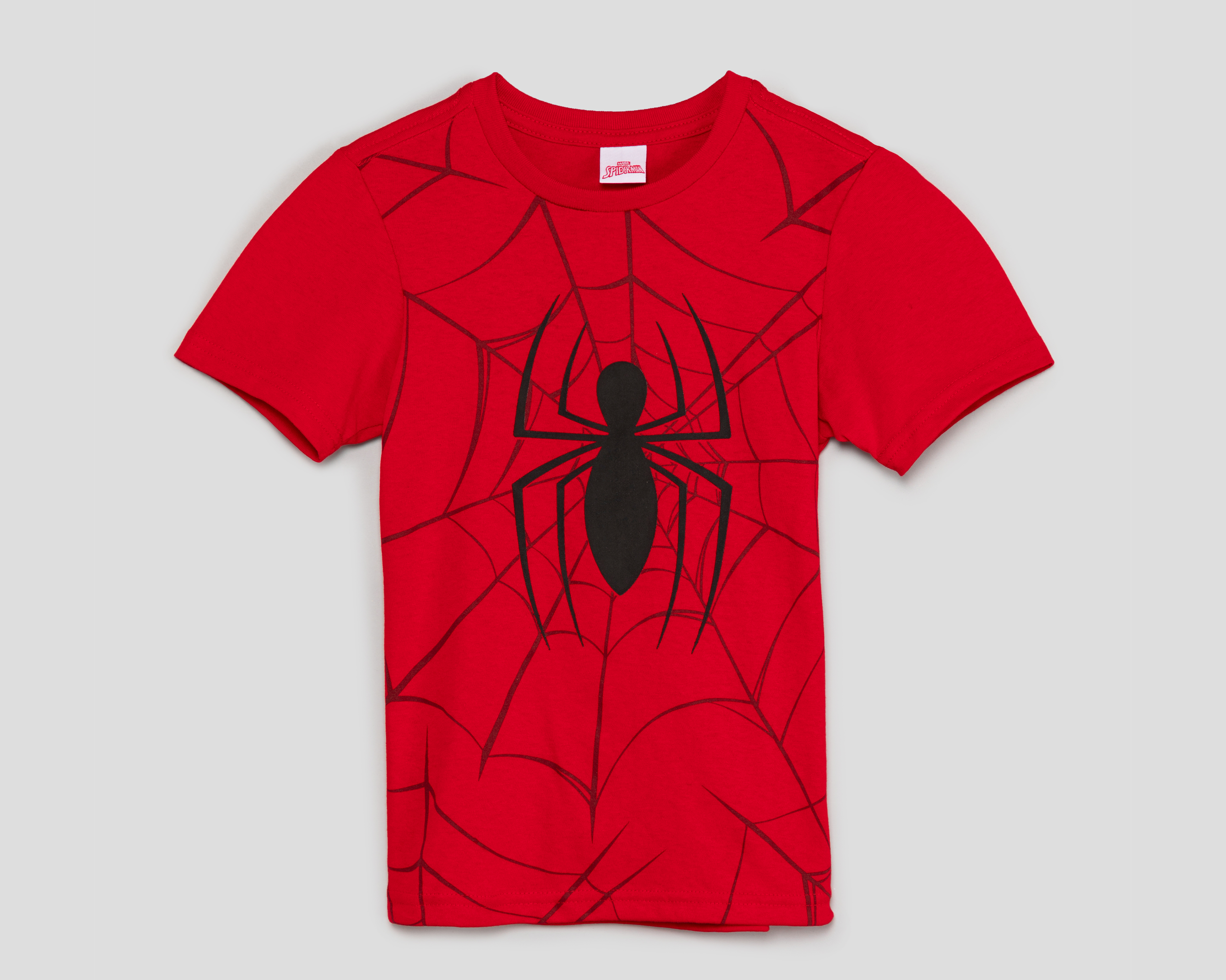 Foto 1 | Foto 1 | Playera Marvel Manga Corta Estampado para Niño