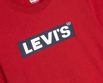 Foto 3 | Foto 3 | Playera de Cuello Redondo Roja Levis para Niño