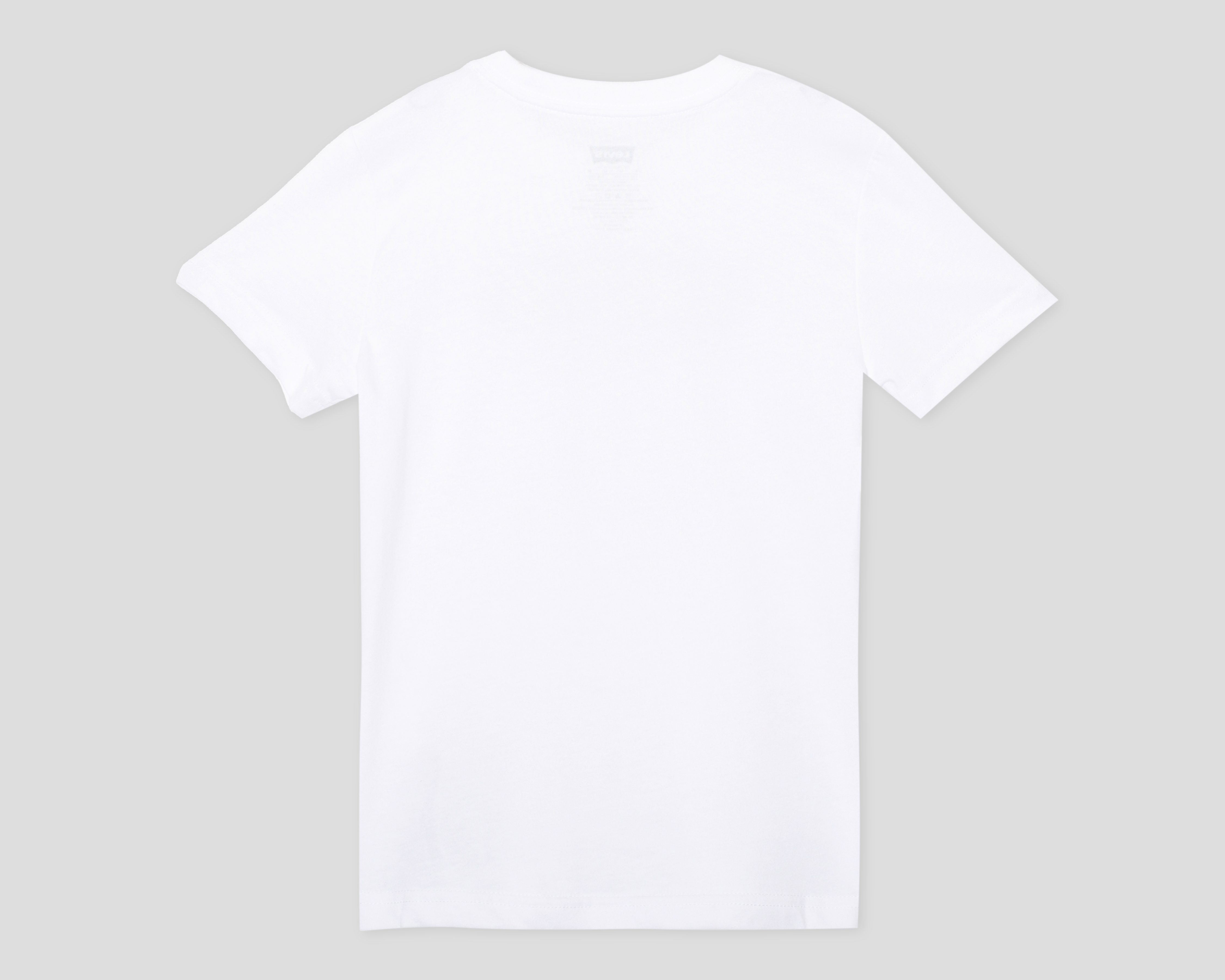 Foto 3 pulgar | Foto 2 | Playera Cuello Redondo Blanca Levi's para Niño