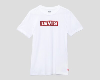 Foto 1 | Foto 1 | Playera de Cuello Redondo Blanca Levi's Juvenil