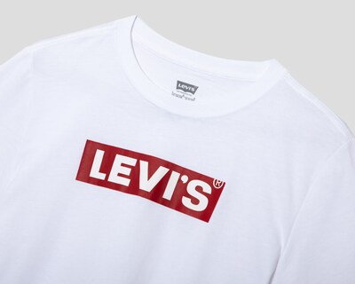 Foto 3 | Foto 3 | Playera de Cuello Redondo Blanca Levi's Juvenil