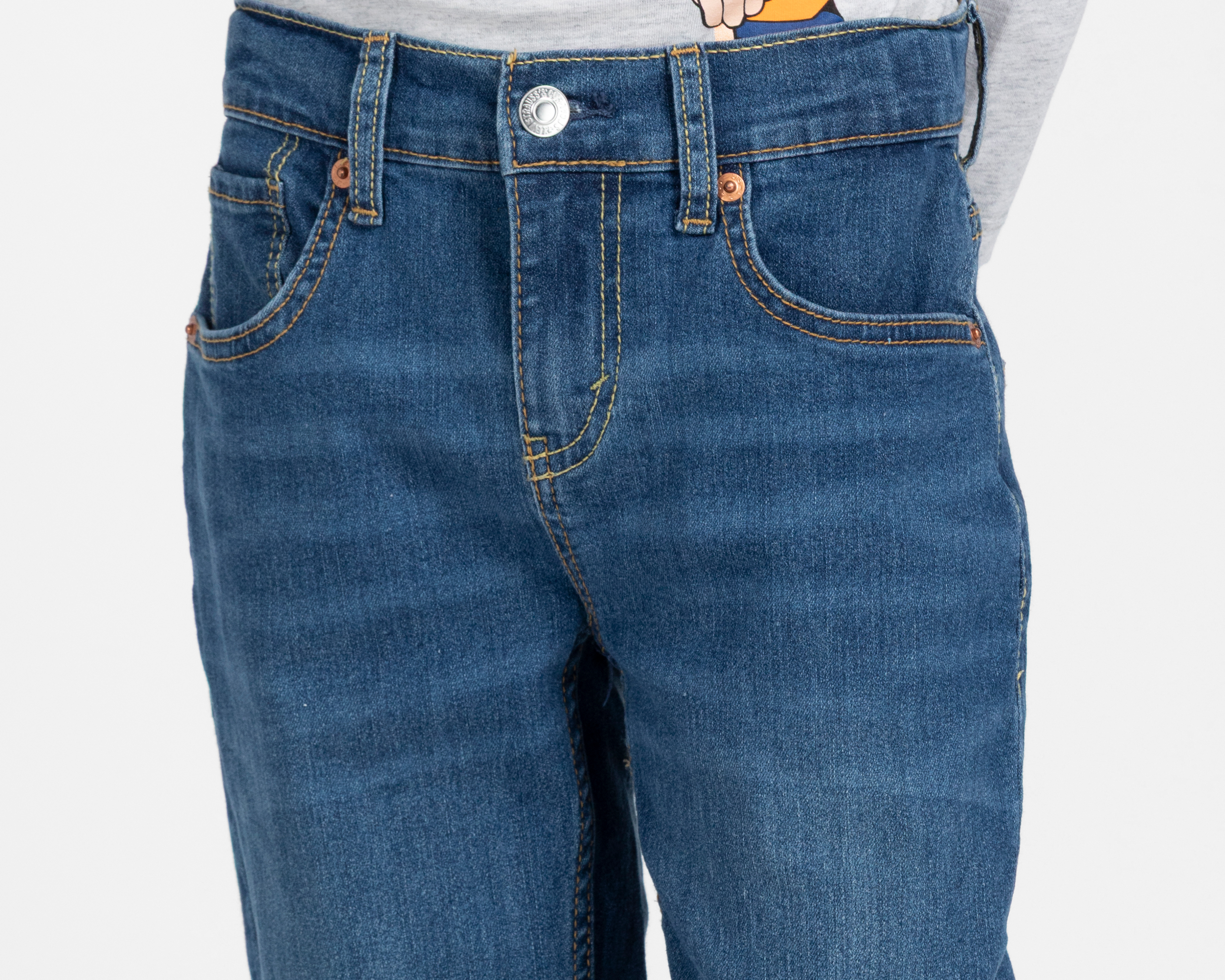 Foto 5 pulgar | Foto 4 | Pantalón Levi's 514 Regular para Niño