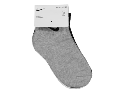 Foto 3 | Foto 3 | Calcetas Deportivas Nike para Niño 3 Pares