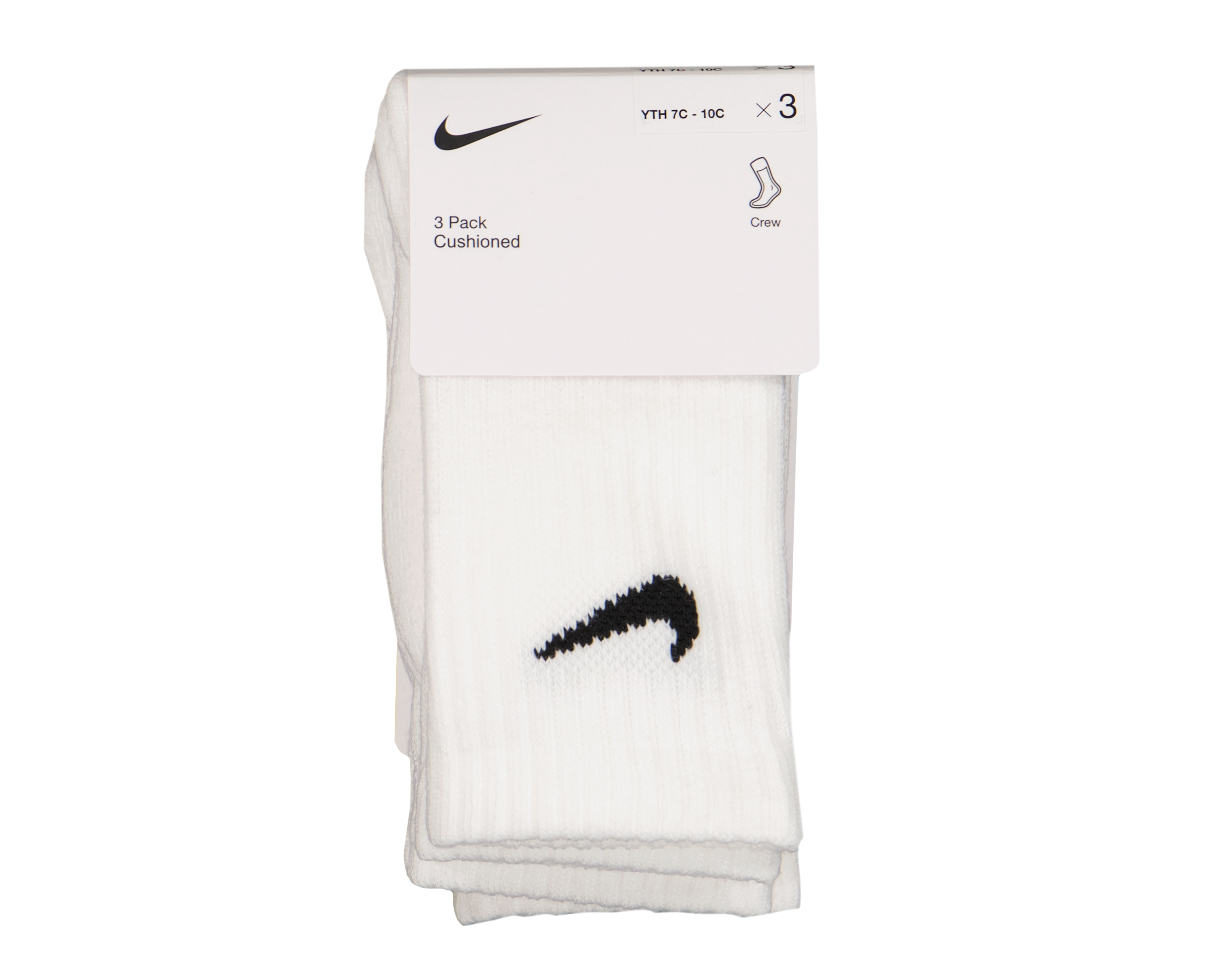 Foto 4 pulgar | Foto 3 | Calcetas Largas Deportivas Nike para Niño 3 Pares