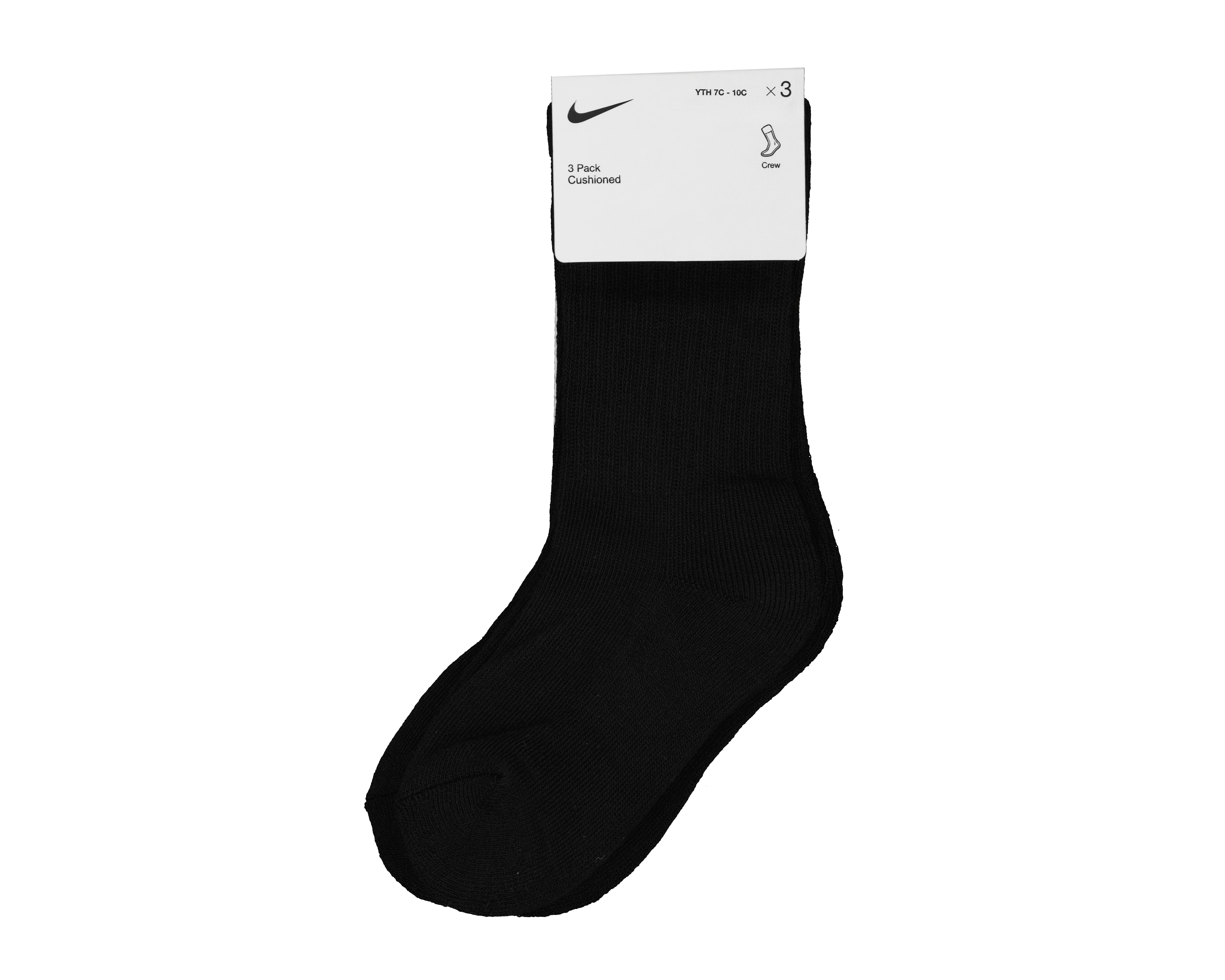 Foto 4 pulgar | Foto 3 | Calcetas Largas Deportivas Nike para Niño 3 Pares