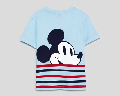 Foto 2 | Foto 2 | Playera Disney Manga Corta a Rayas para Niño