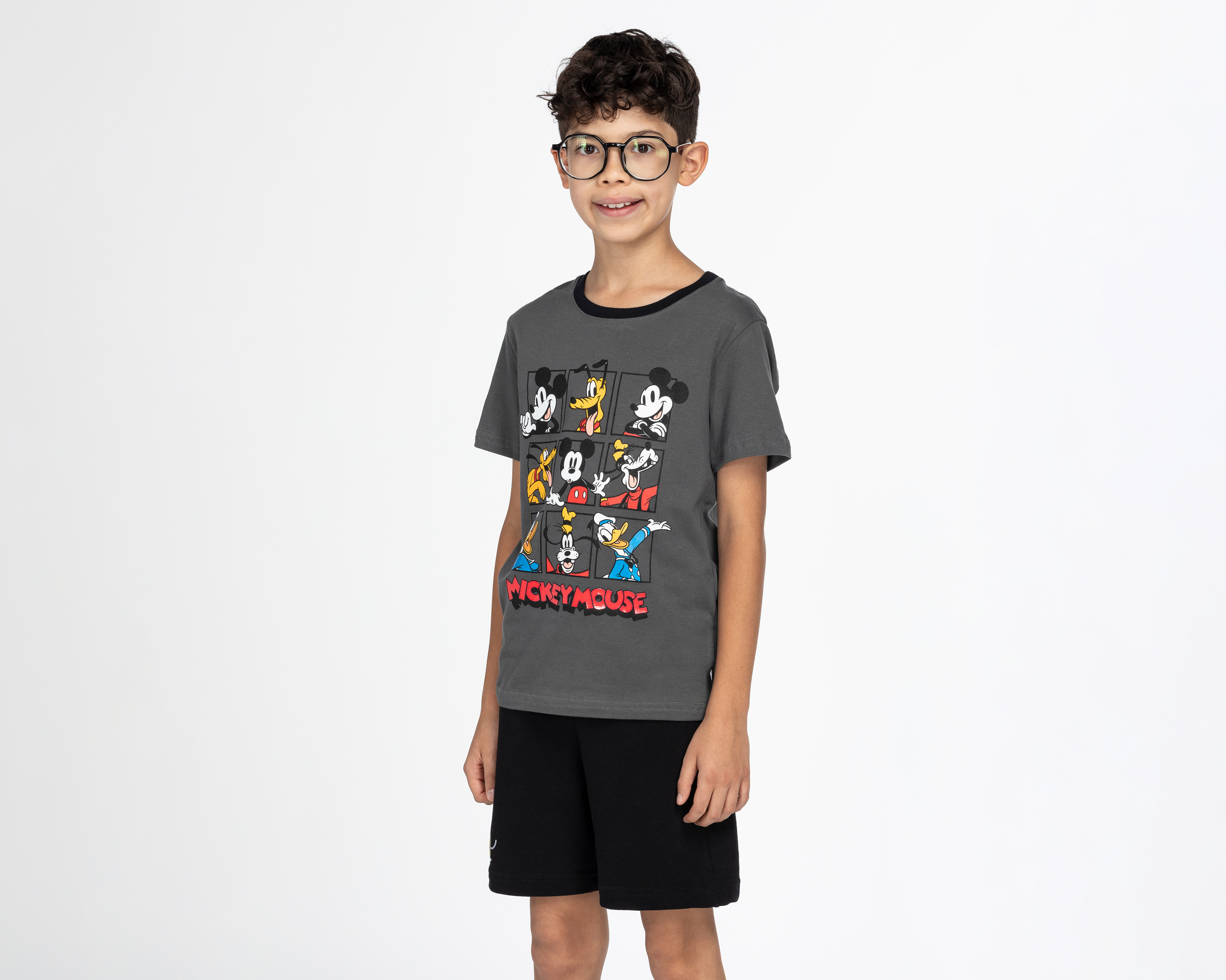 Foto 4 pulgar | Foto 3 | Playera y Short Disney Mickey Mouse para Niño
