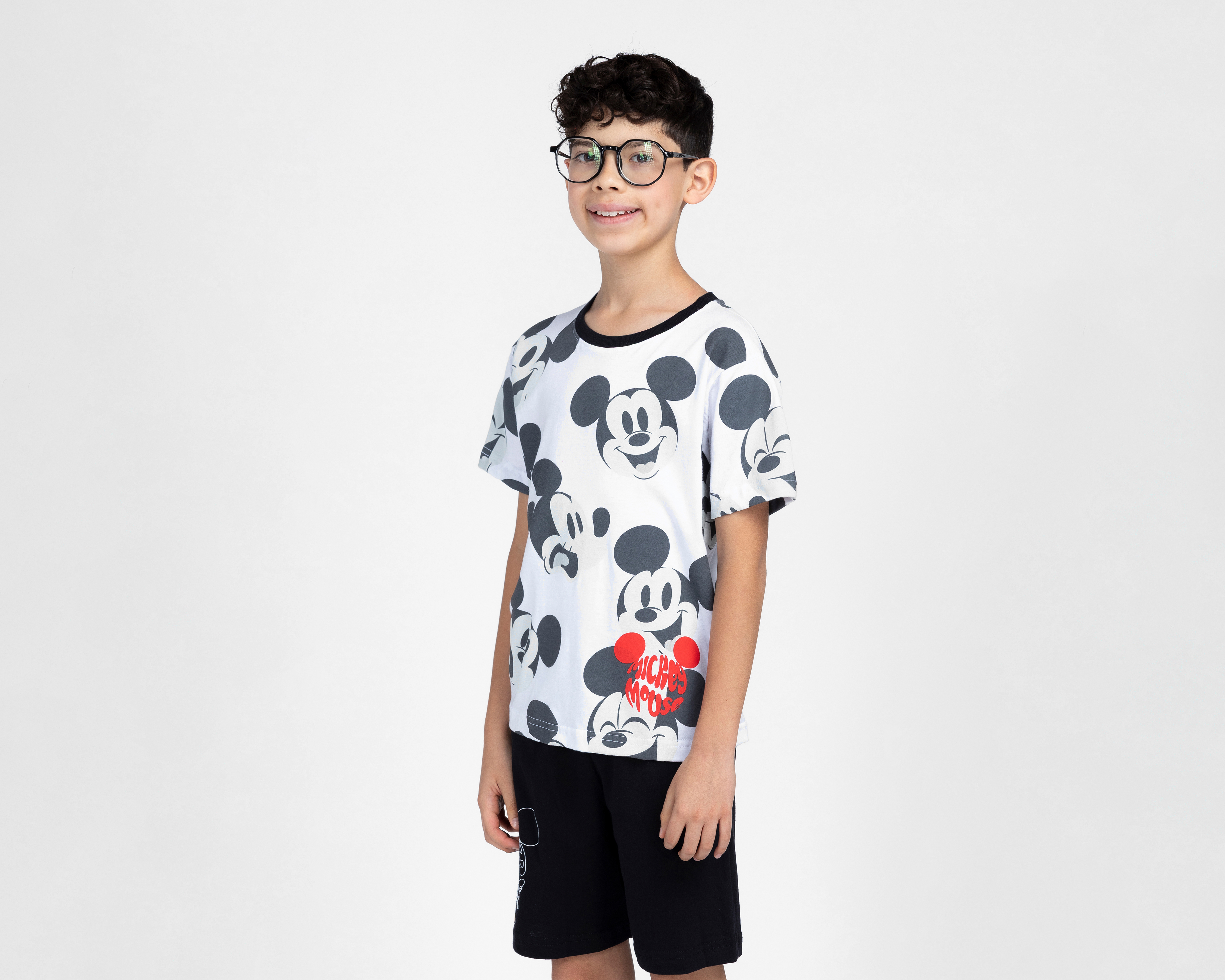 Foto 4 pulgar | Foto 3 | Playera y Short Disney Mickey Mouse para Niño