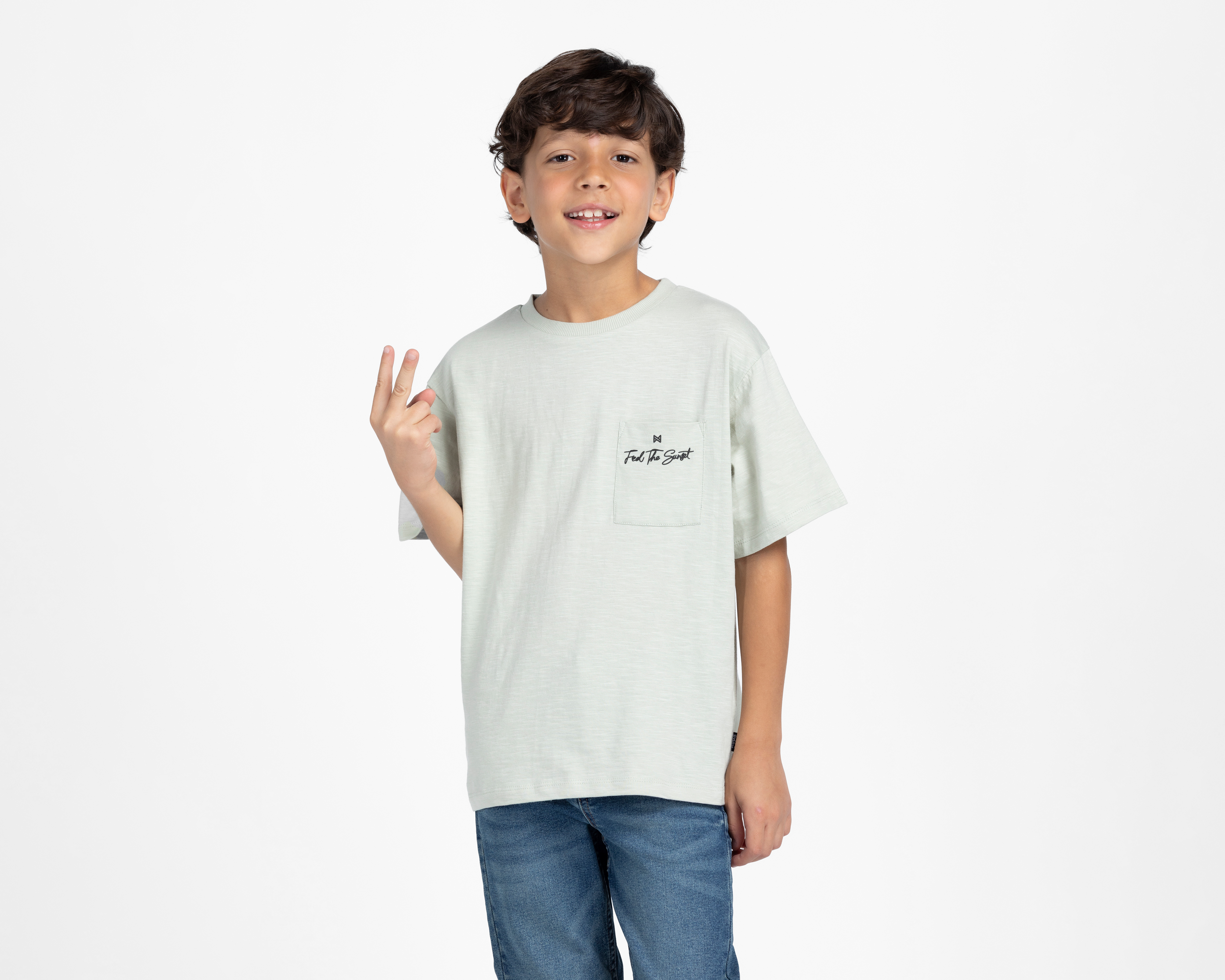 Foto 2 pulgar | Foto 1 | Playera Manga Corta Koko Noko para Niño