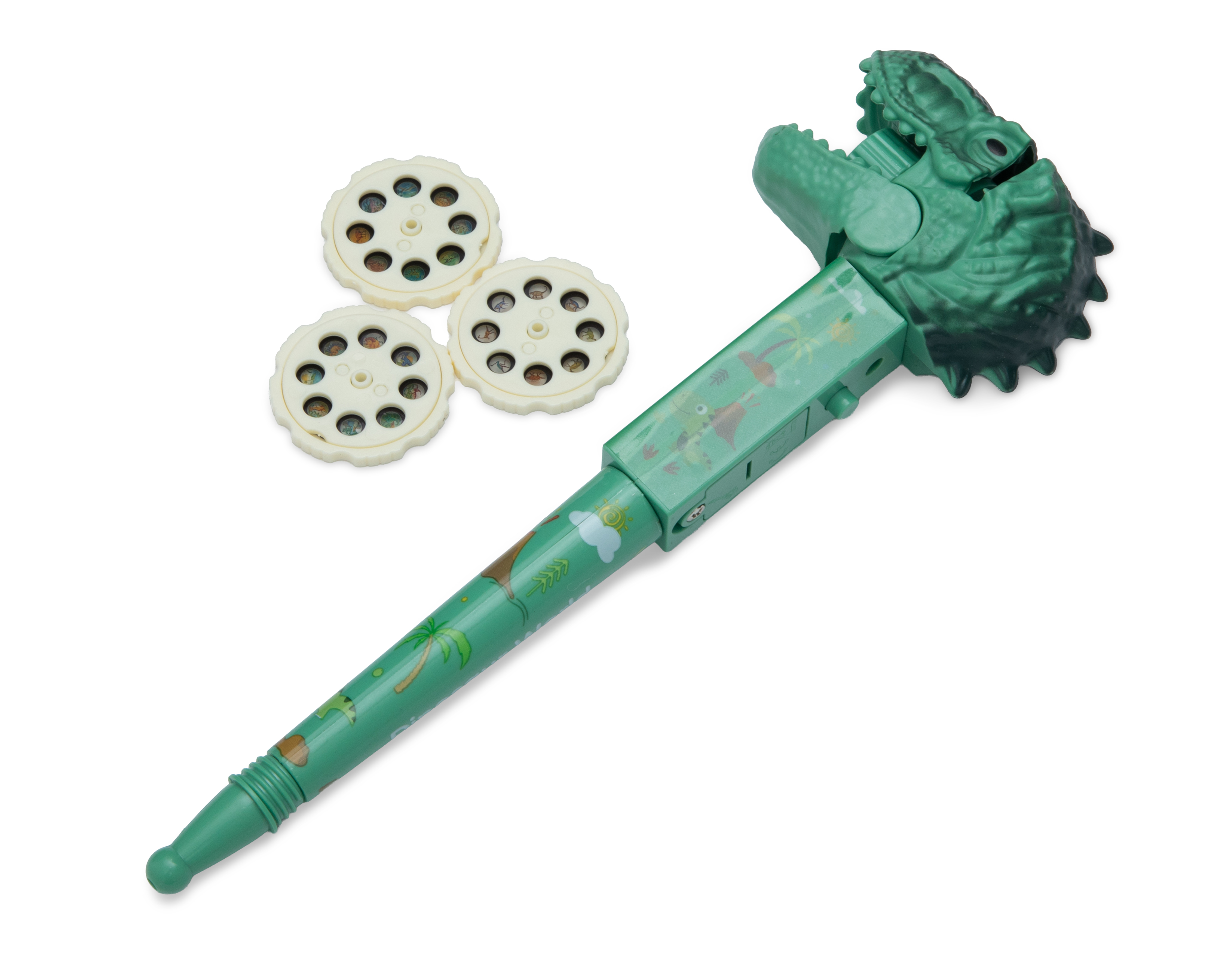 Proyector con Discos Minigami Verde