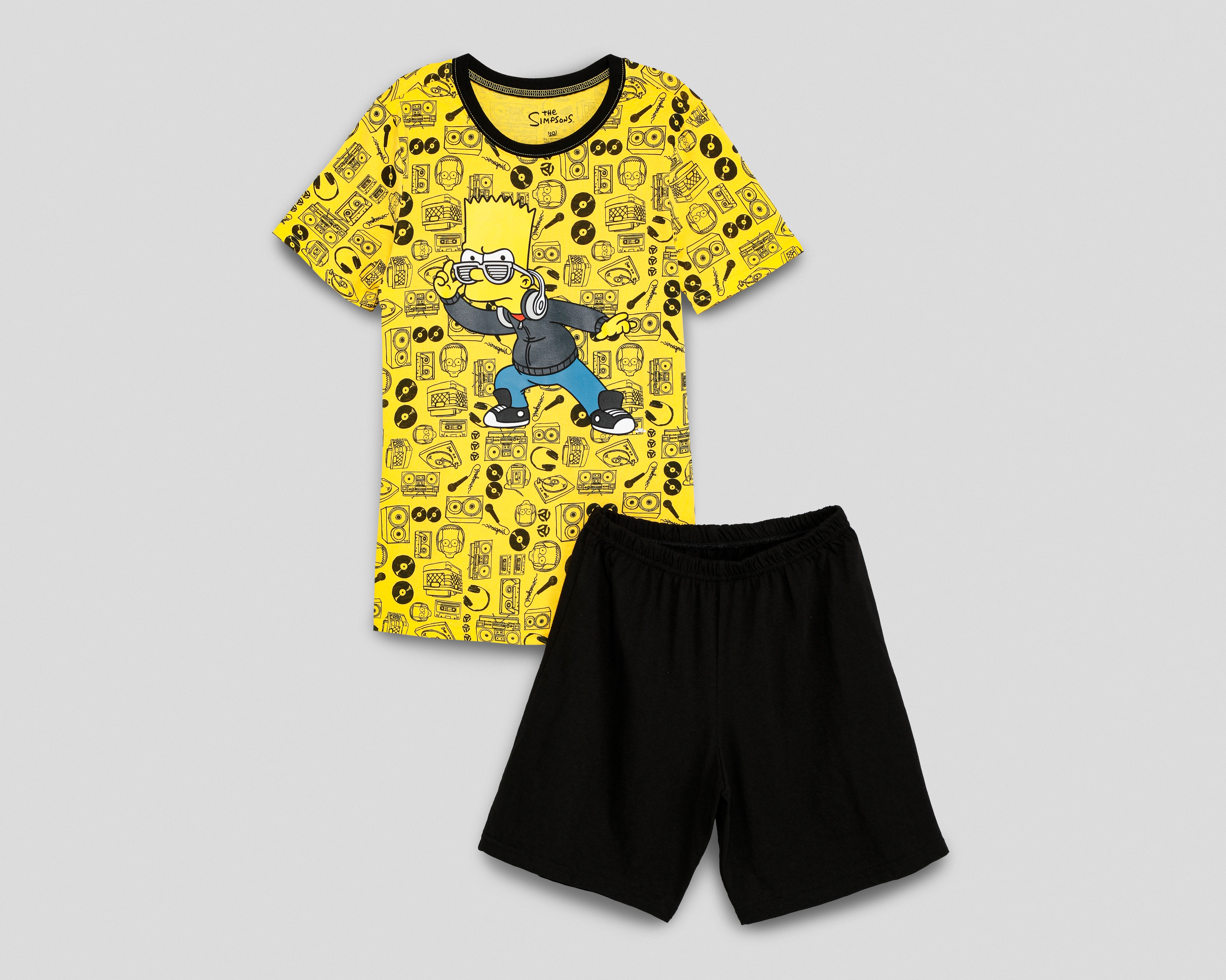 Foto 2 pulgar | Foto 1 | Pijama para Niño The Simpsons Disney