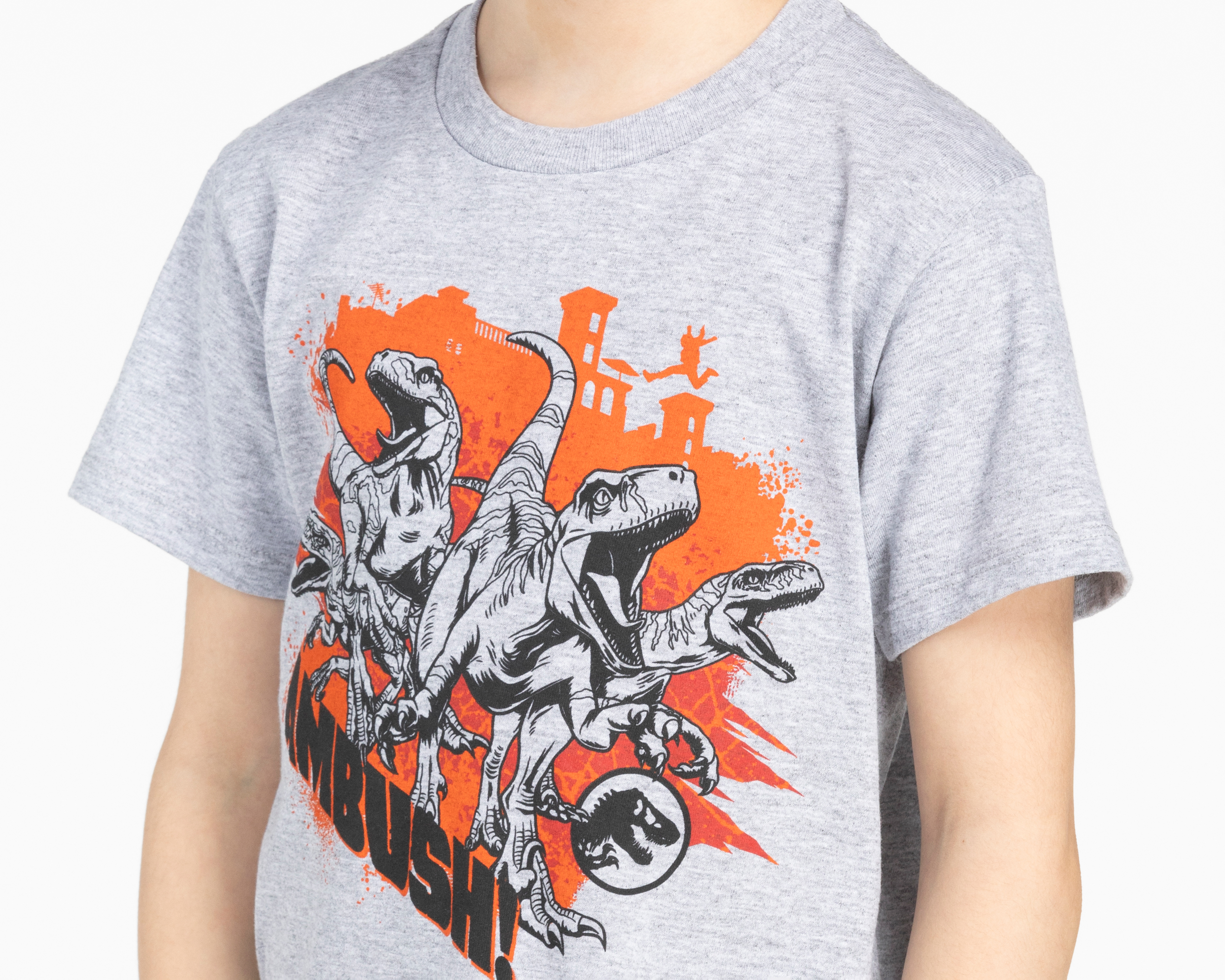 Foto 4 pulgar | Foto 3 | Pijama para Niño Estampada Jurassic World