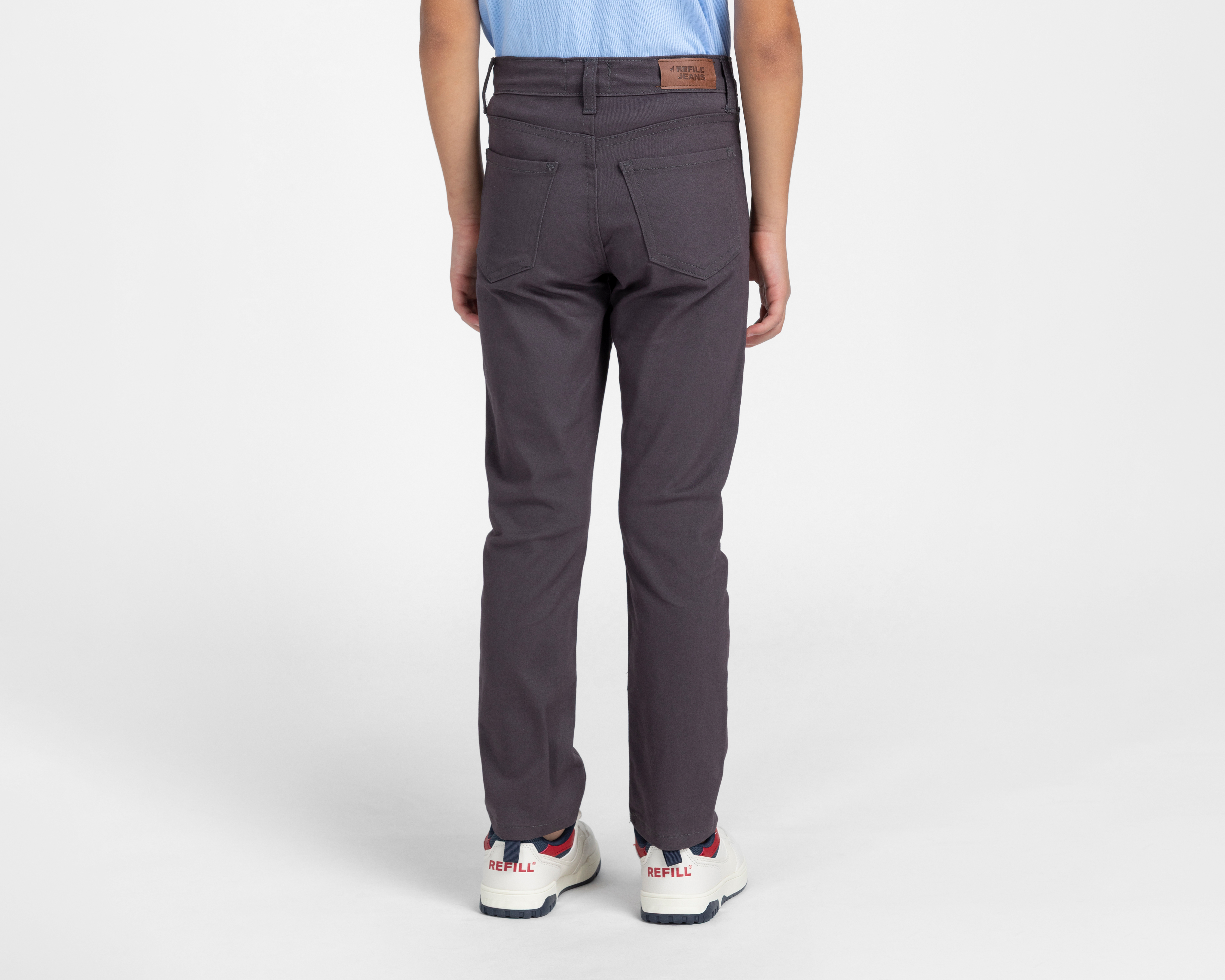 Foto 4 pulgar | Foto 3 | Pantalón Refill Slim Fit para Niña