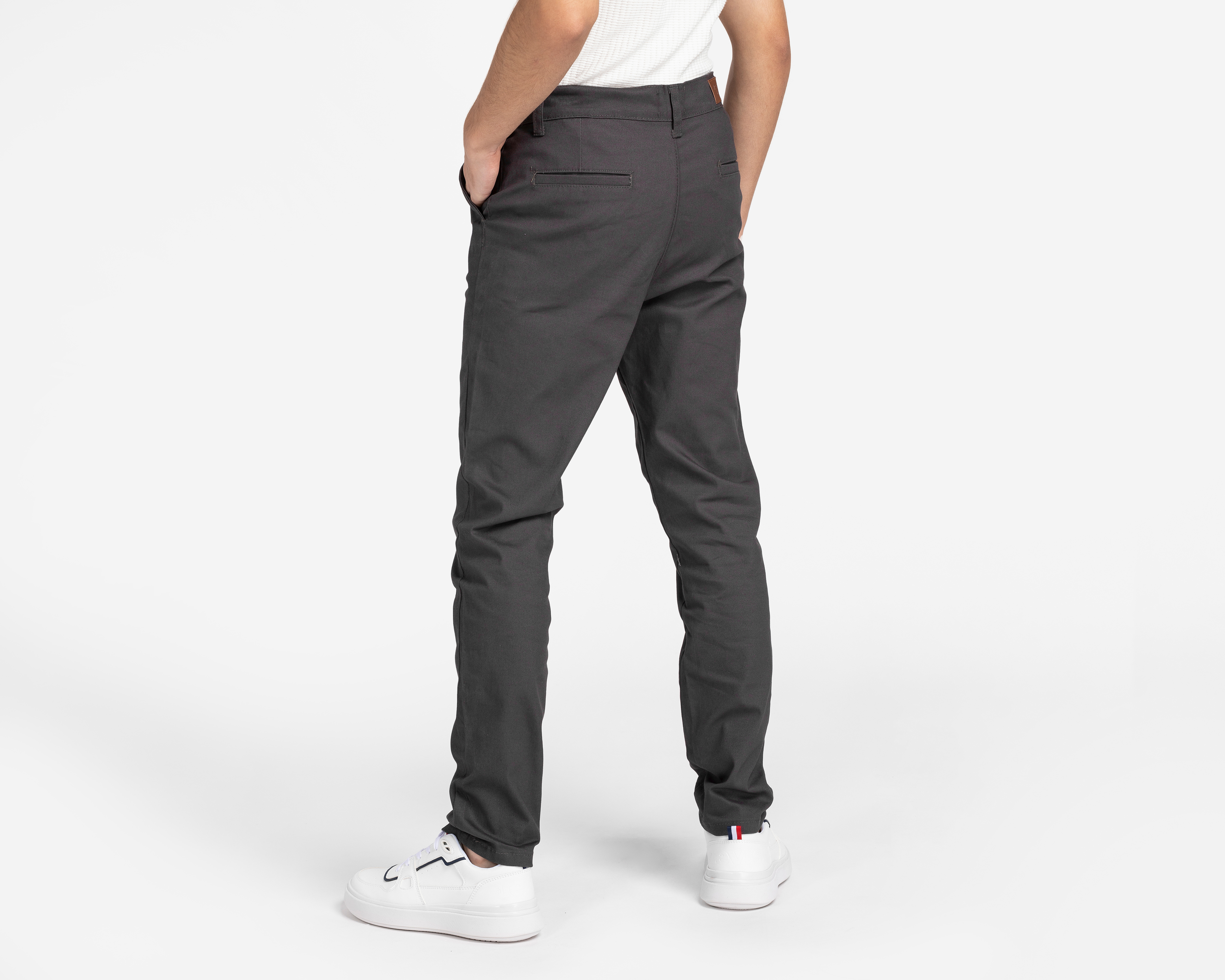 Foto 4 pulgar | Foto 3 | Pantalón Chino Refill Negro Juvenil