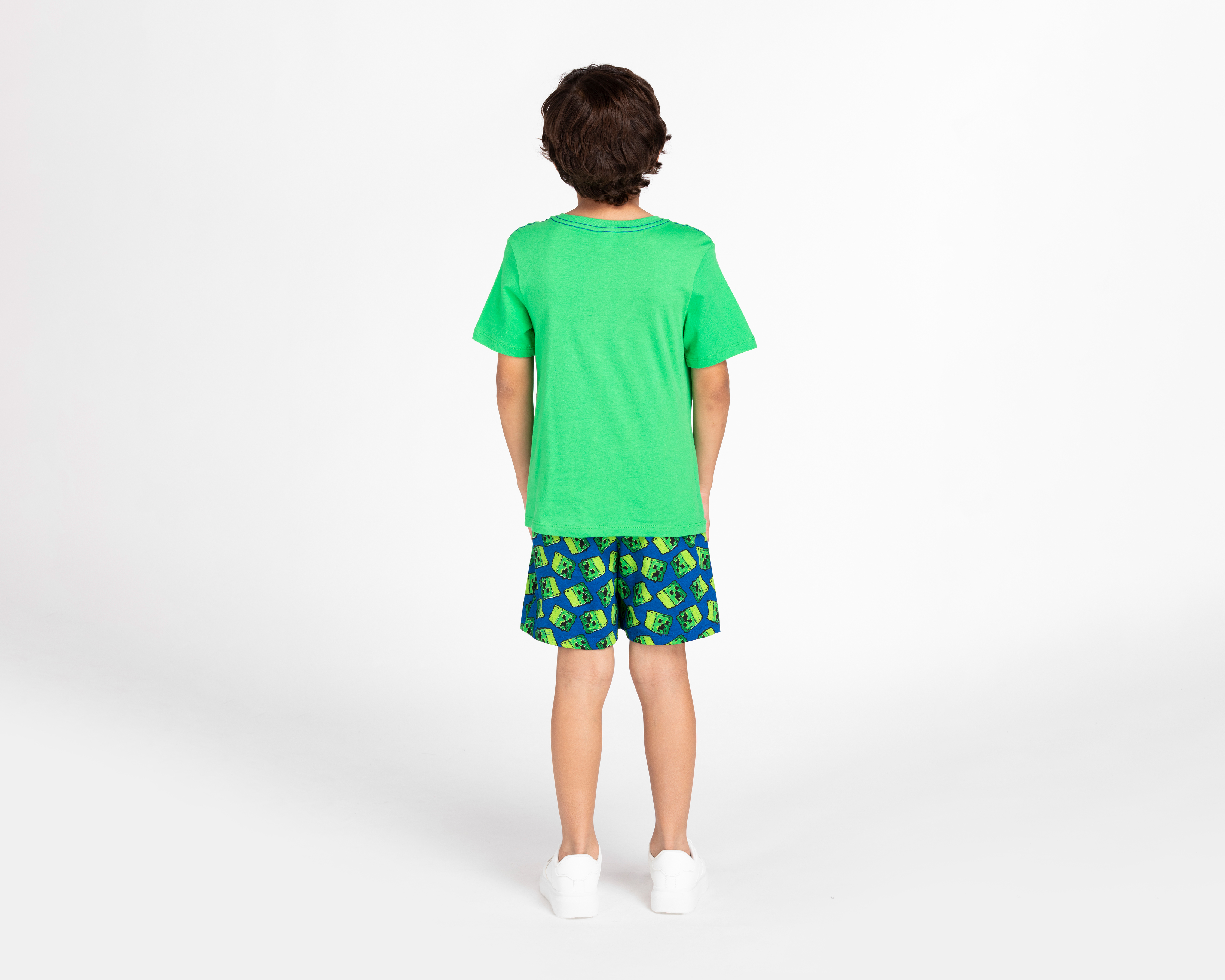 Foto 3 | Foto 3 | Conjunto de Short y Playera Minecraft para Niño