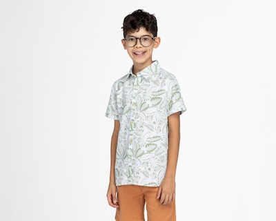 Foto 1 | Foto 1 | Camisa Refill Manga Corta Estampada para Niño