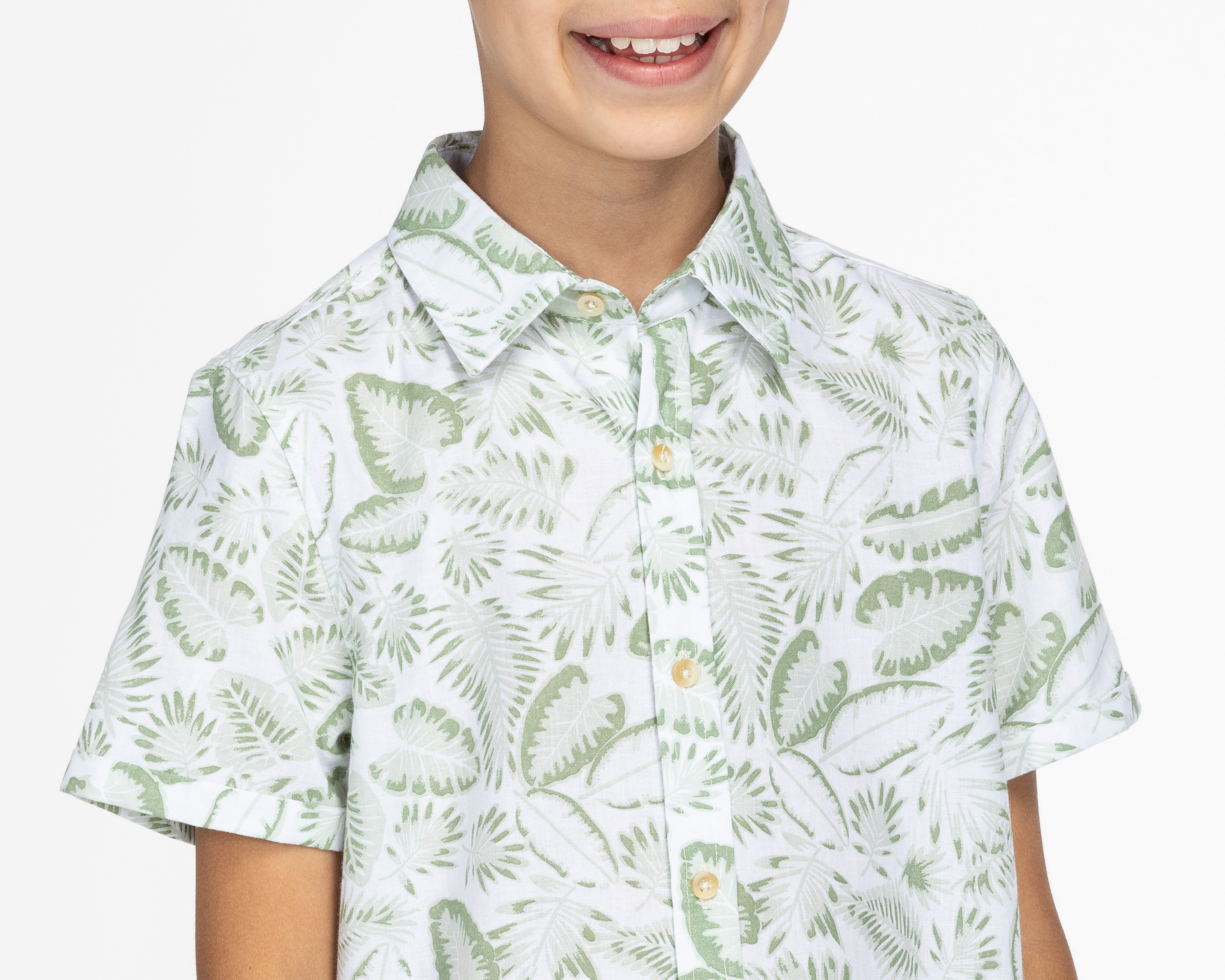 Foto 5 pulgar | Foto 4 | Camisa Refill Manga Corta Estampada para Niño