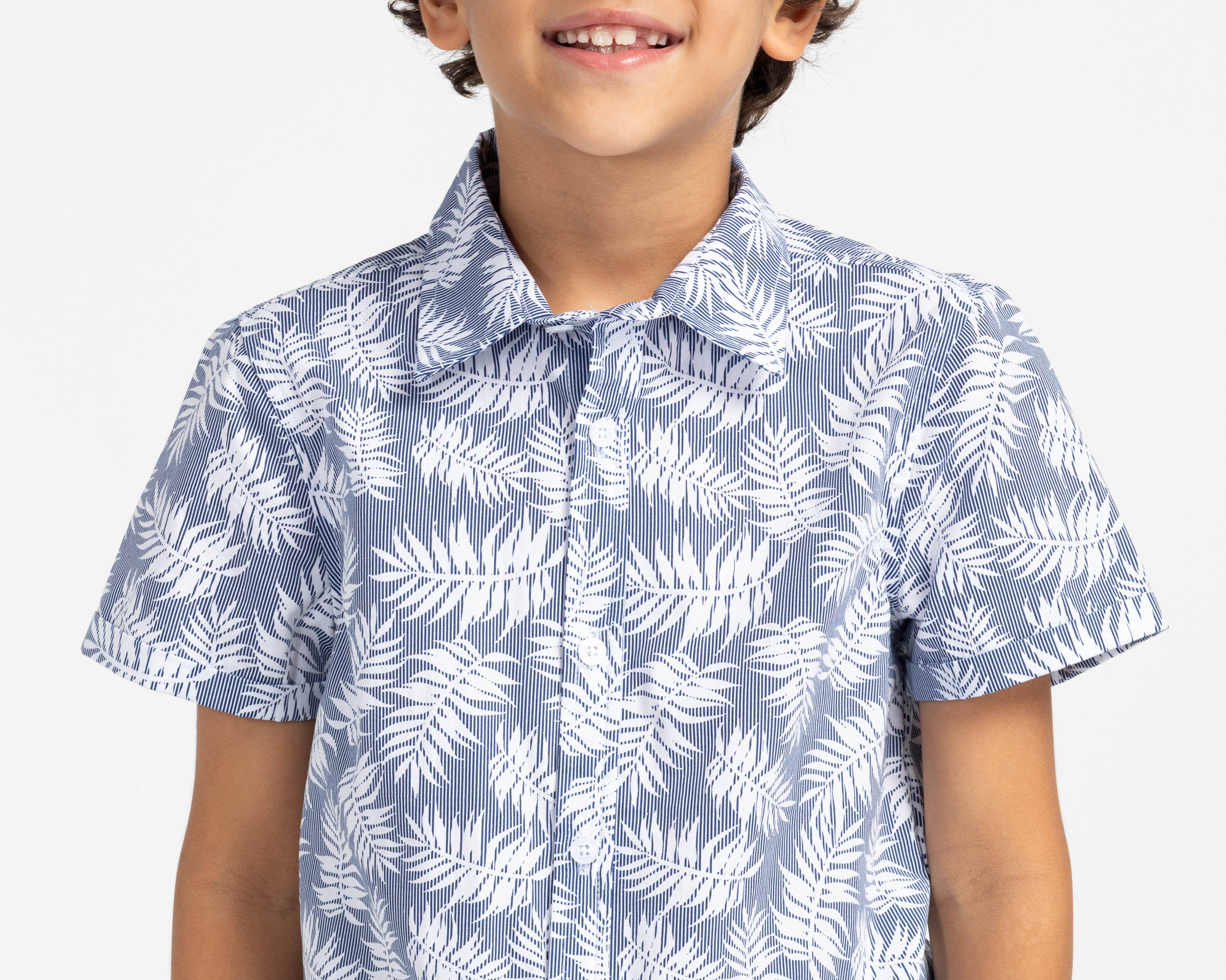 Foto 5 pulgar | Foto 4 | Camisa Refill Manga Corta Estampada para Niño