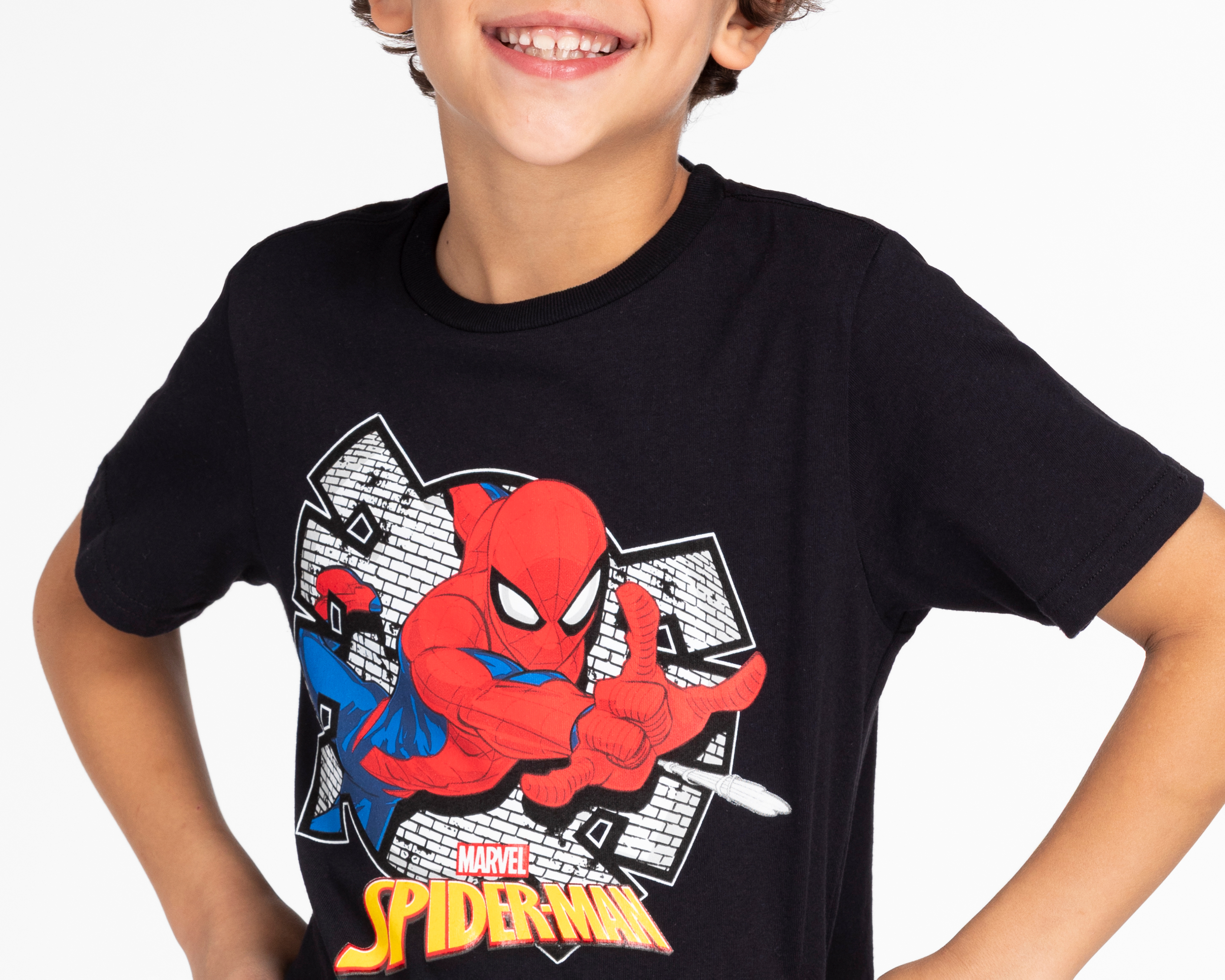 Foto 4 pulgar | Foto 3 | Conjunto de Short y Playera Marvel Spider-Man para Niño