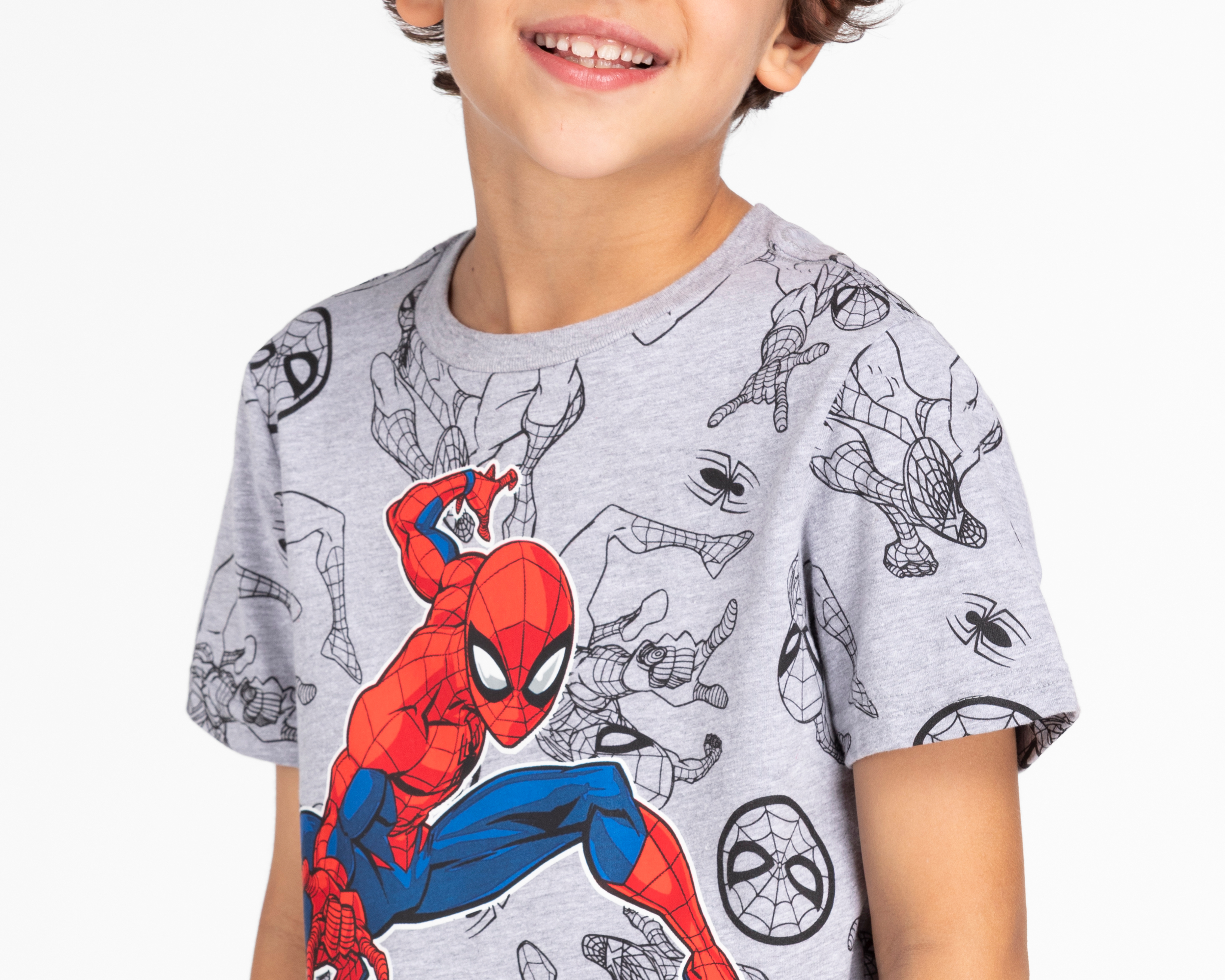 Foto 4 pulgar | Foto 3 | Playera y Short Marvel para Niño