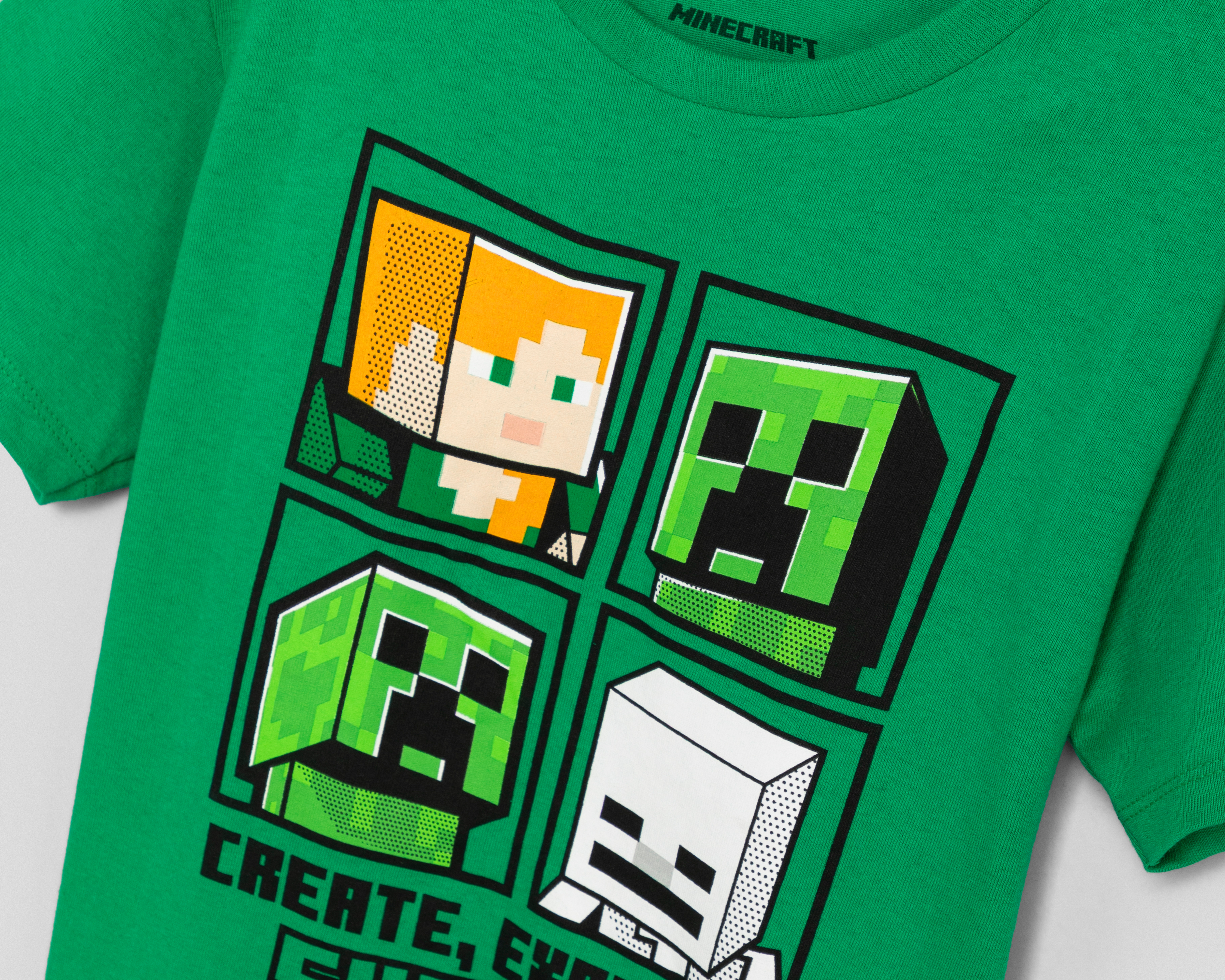 Foto 3 | Foto 3 | Playera y Short Minecraft para Niño