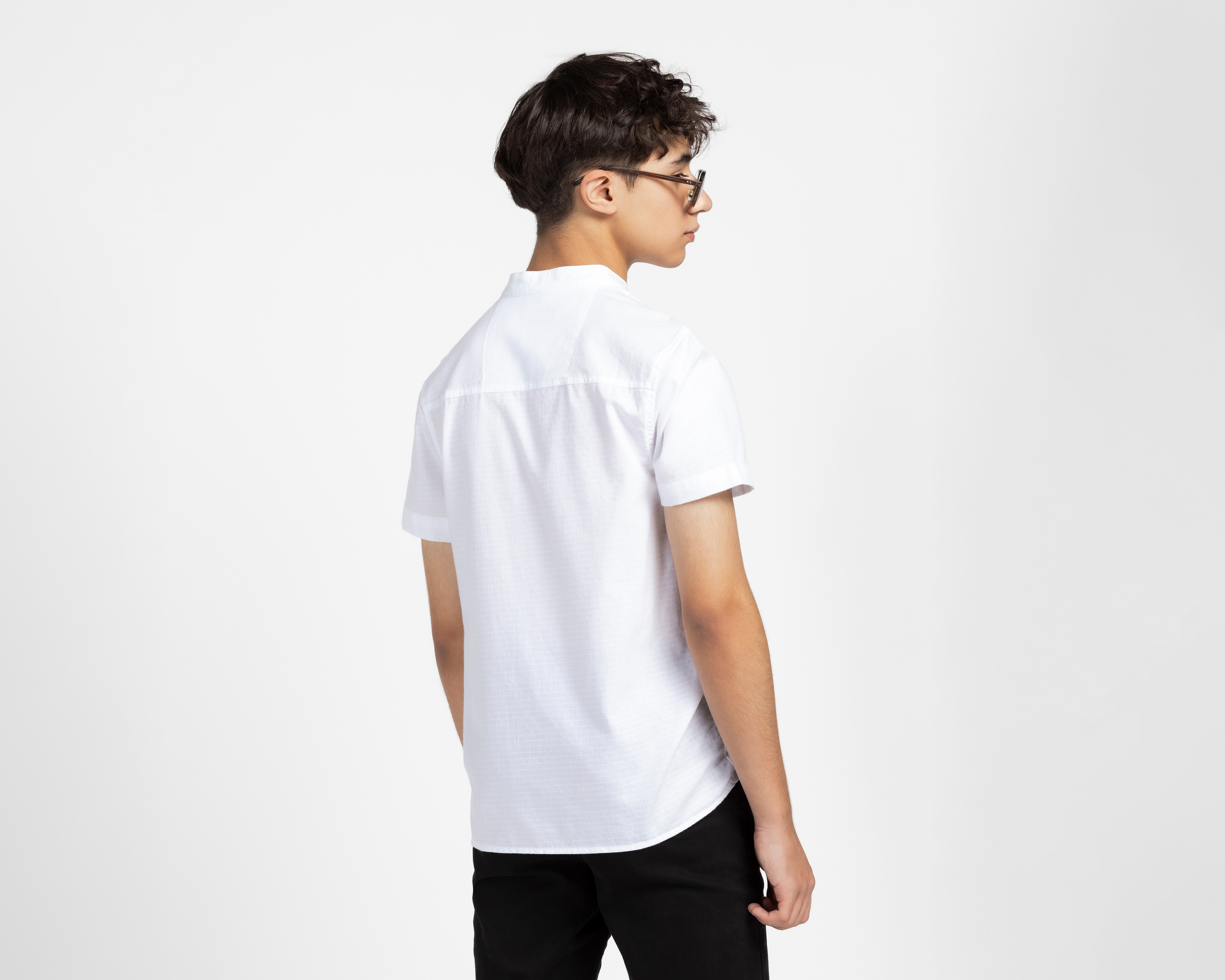 Foto 4 pulgar | Foto 3 | Camisa Refill Manga Corta Juvenil