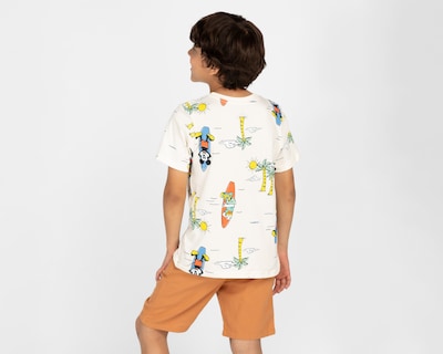 Foto 2 | Foto 2 | Playera Disney Mickey Mouse Manga Corta Full Print para Niño