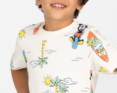 Foto 3 | Foto 3 | Playera Disney Mickey Mouse Manga Corta Full Print para Niño