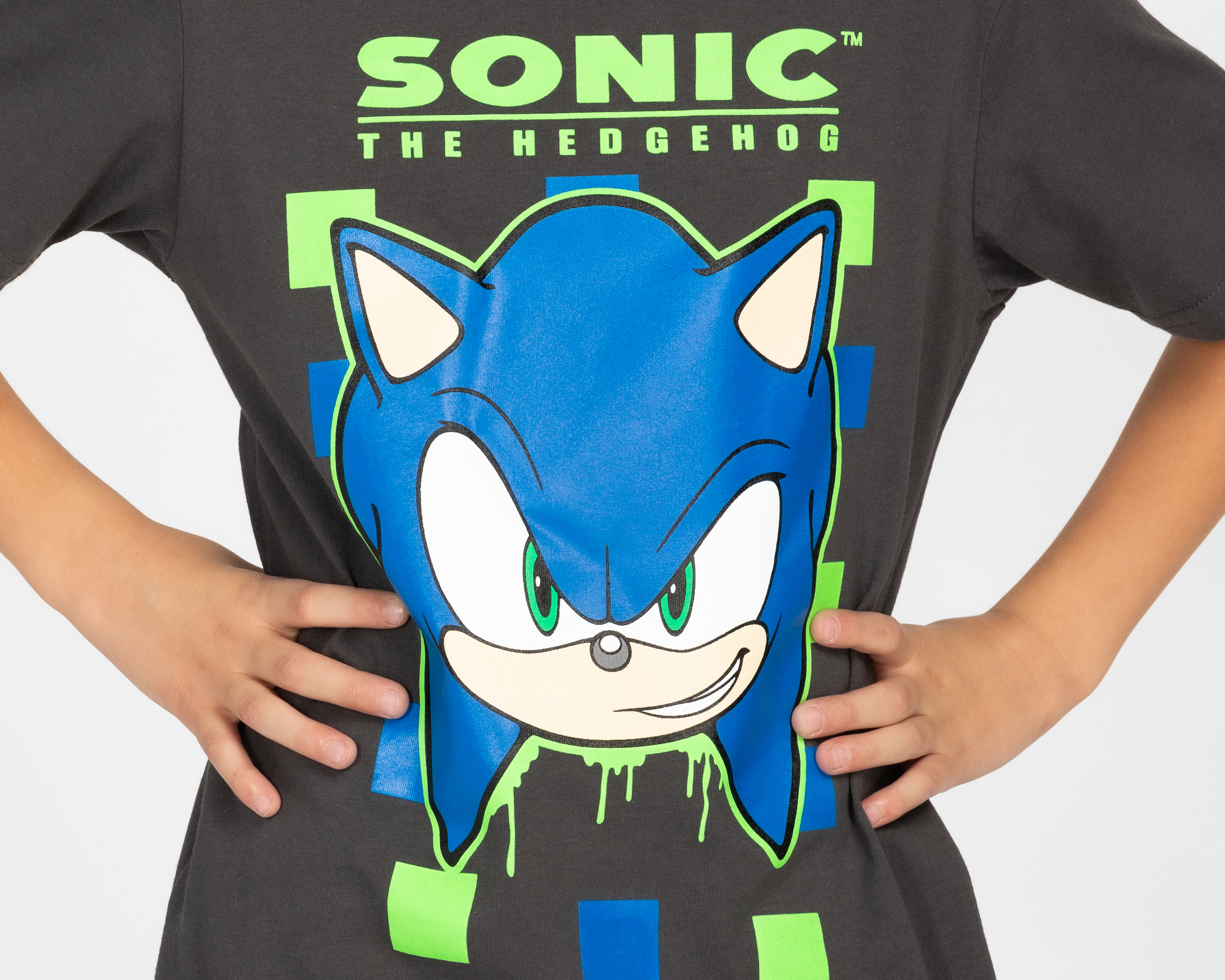 Foto 3 | Foto 3 | Playera Sonic Manga Corta Estampada para Niño
