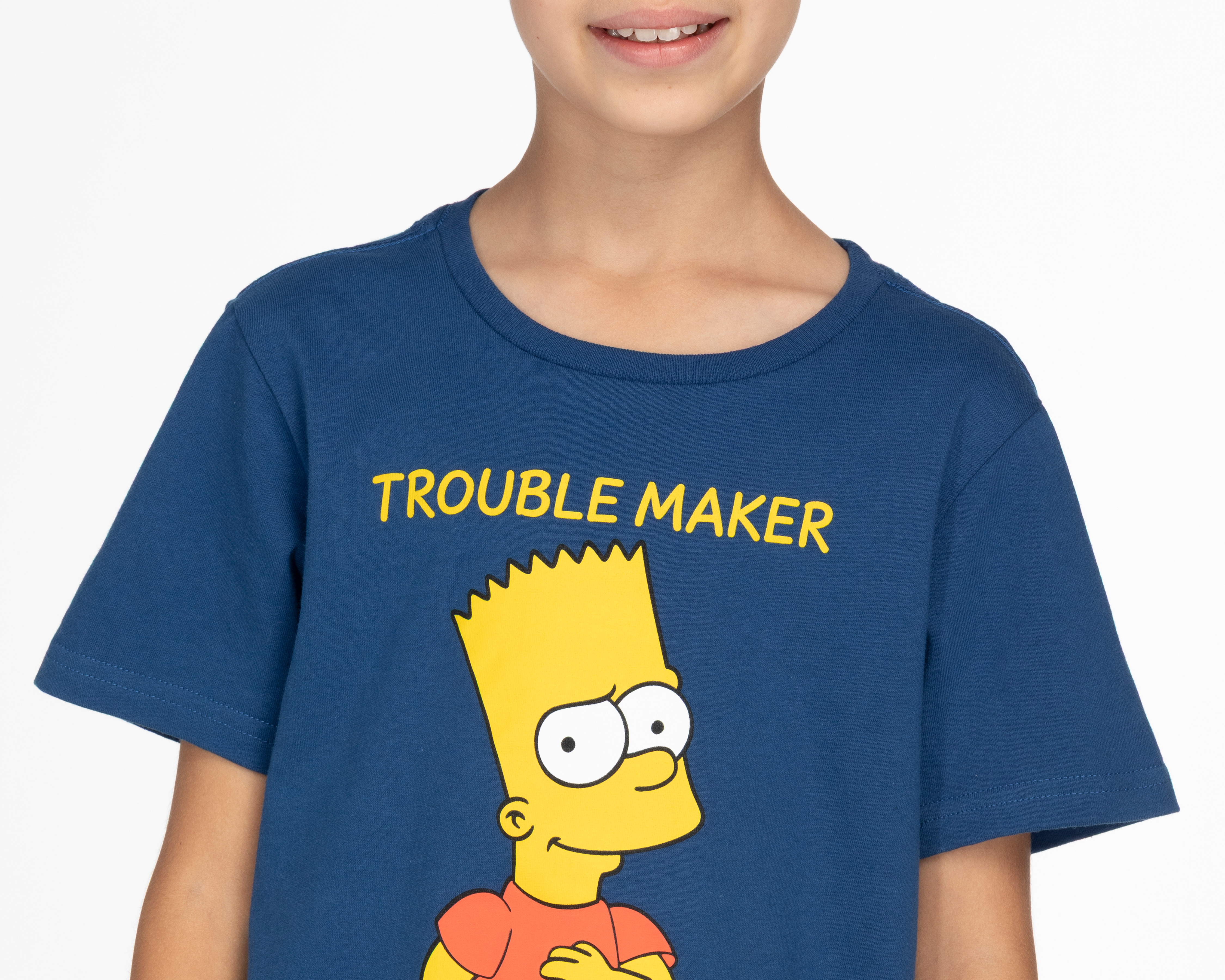 Foto 5 pulgar | Foto 4 | Playera Estampada The Simpsons para Niño