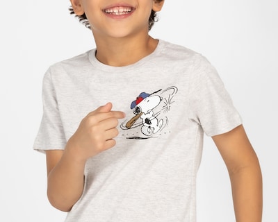 Foto 3 | Foto 3 | Playera Peanuts Manga Corta Estampada para Niño