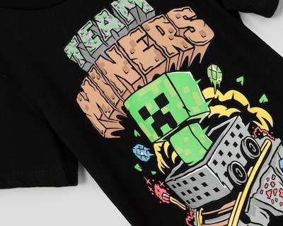 Foto 3 | Foto 3 | Playera Minecraft para Niño 2 Piezas