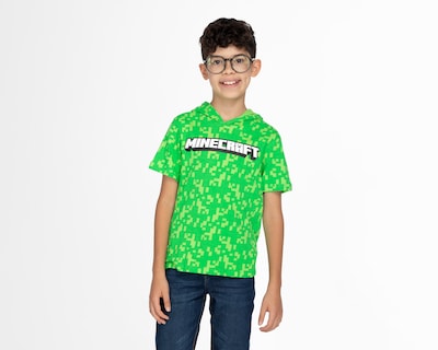 Foto 1 | Foto 1 | Playera Minecraft Manga Corta para Niño