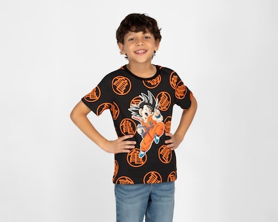Foto 1 | Foto 1 | Playera Dragon Ball Z Manga Corta Estampada para Niño