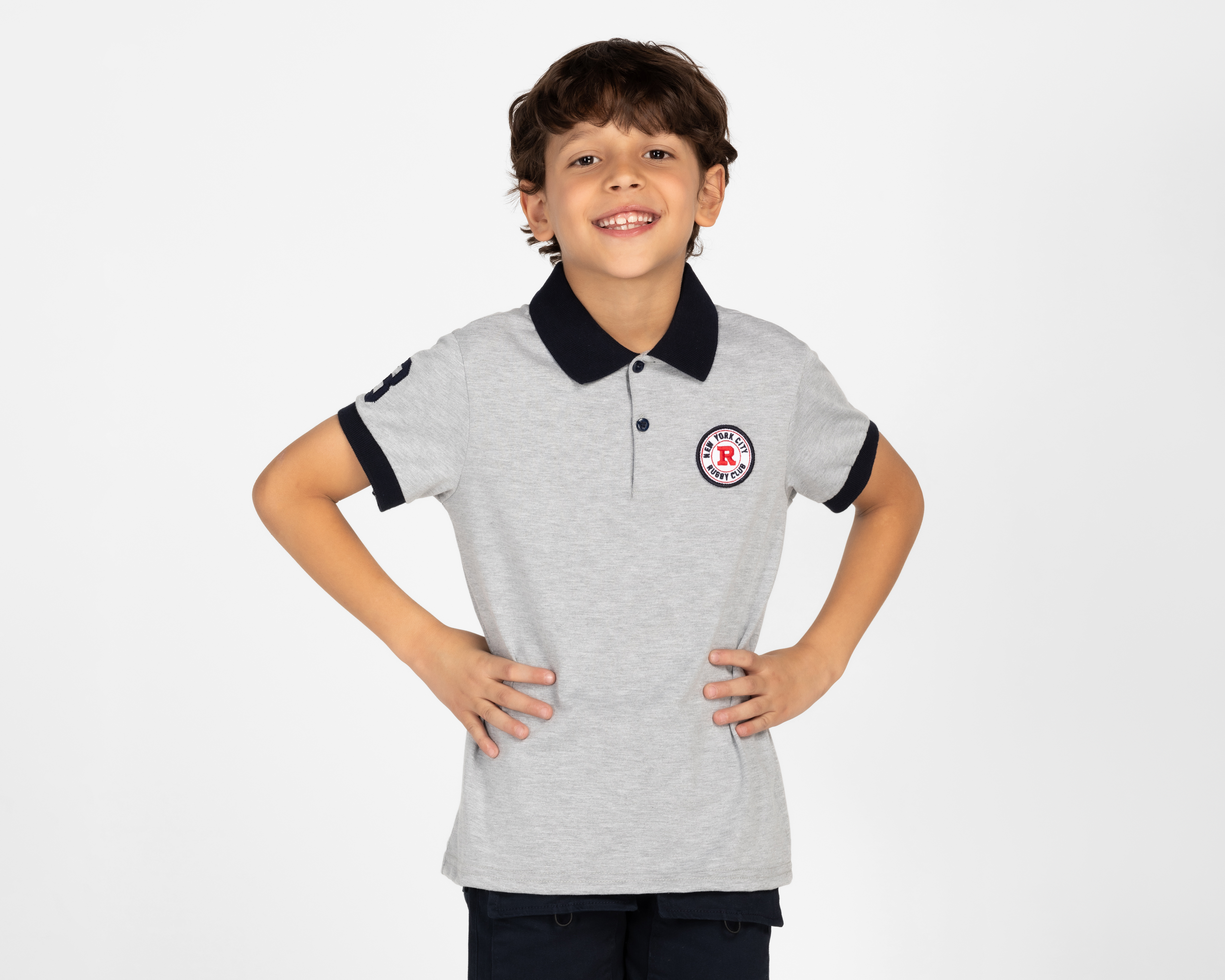 Foto 1 | Foto 1 | Playera Polo Neo*City Manga Corta para Niño