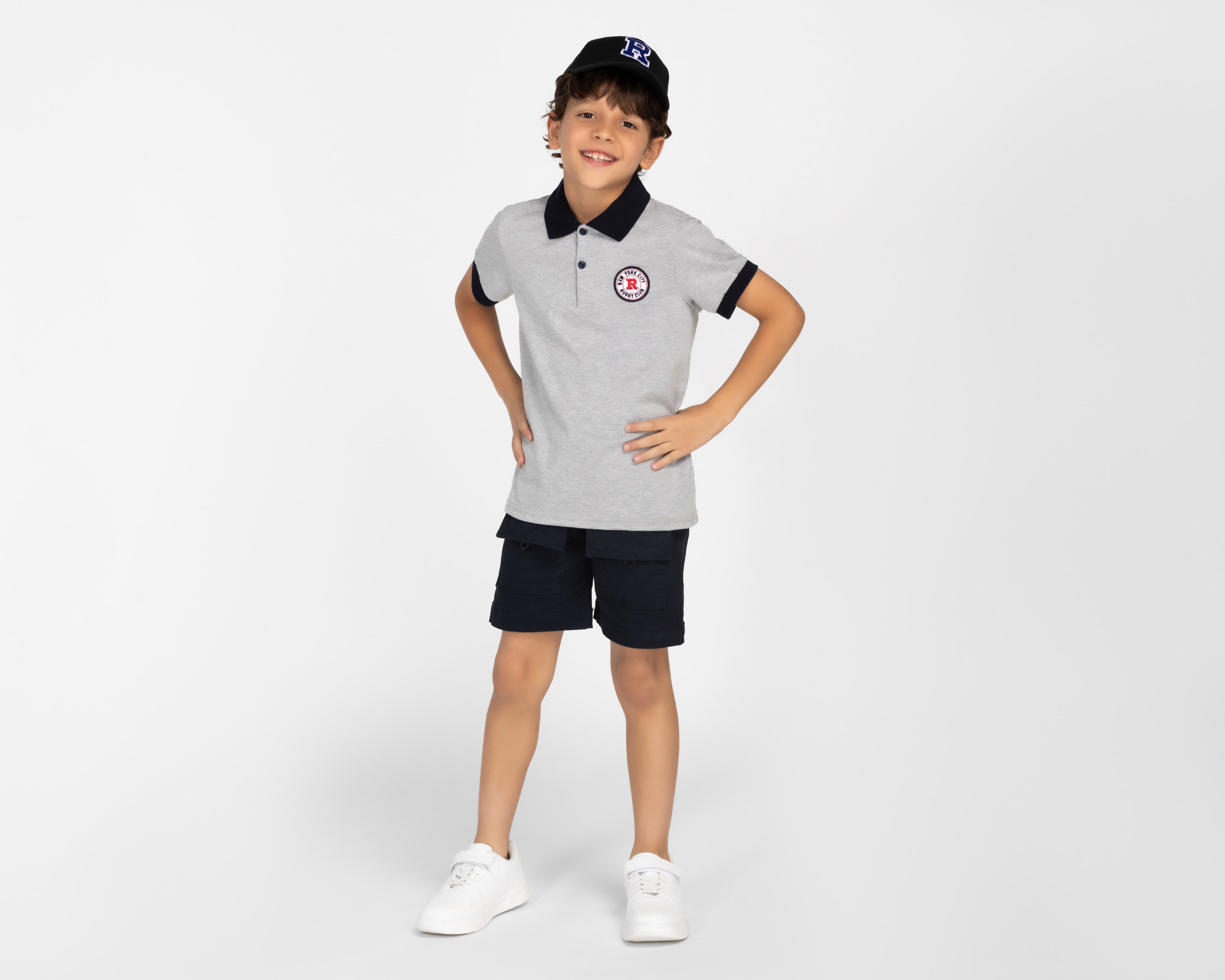 Foto 2 | Foto 2 | Playera Polo Neo*City Manga Corta para Niño