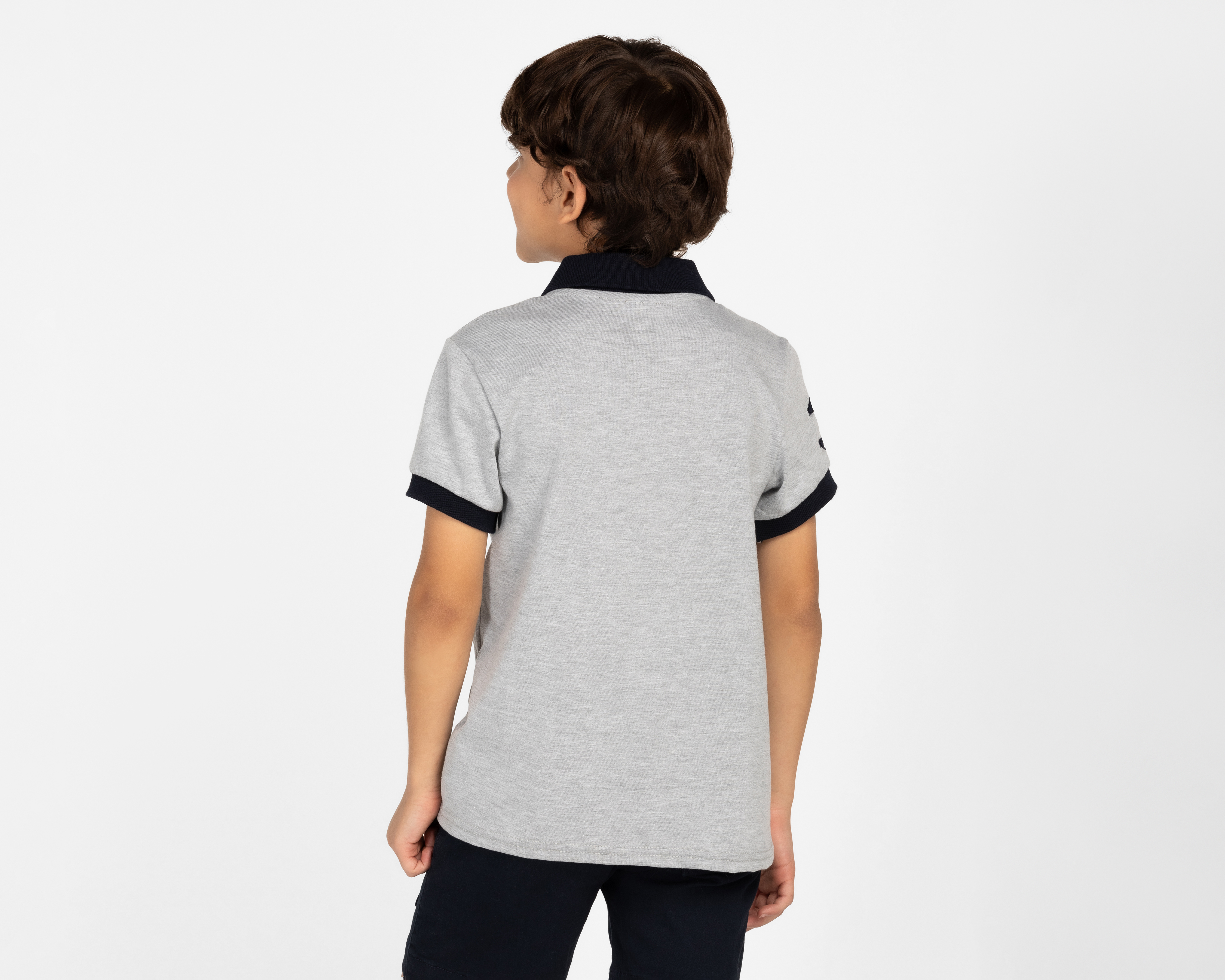 Foto 4 pulgar | Foto 3 | Playera Polo Neo*City Manga Corta para Niño