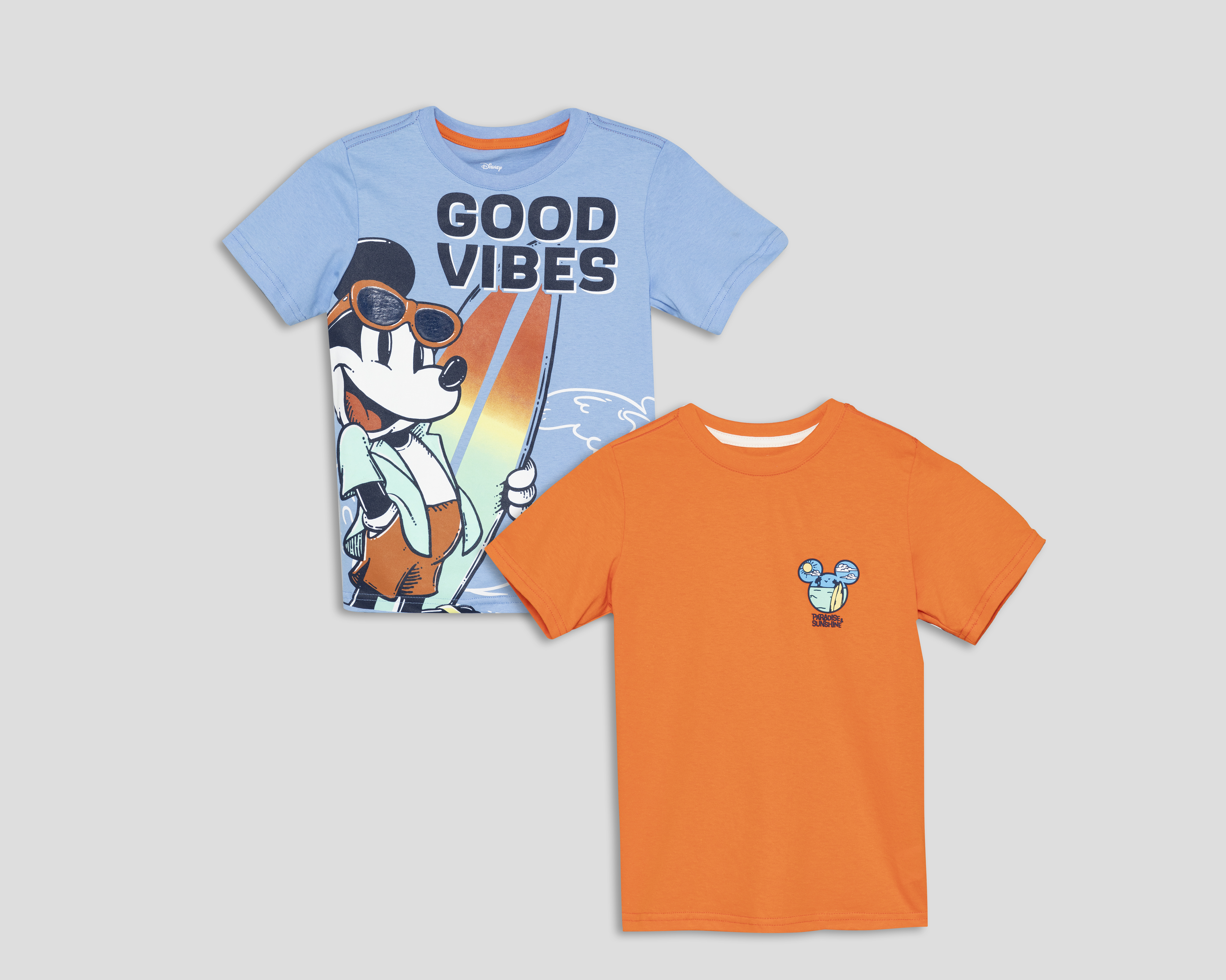 Foto 2 pulgar | Foto 1 | Playera Disney Mickey Mouse para Niño 2 Piezas