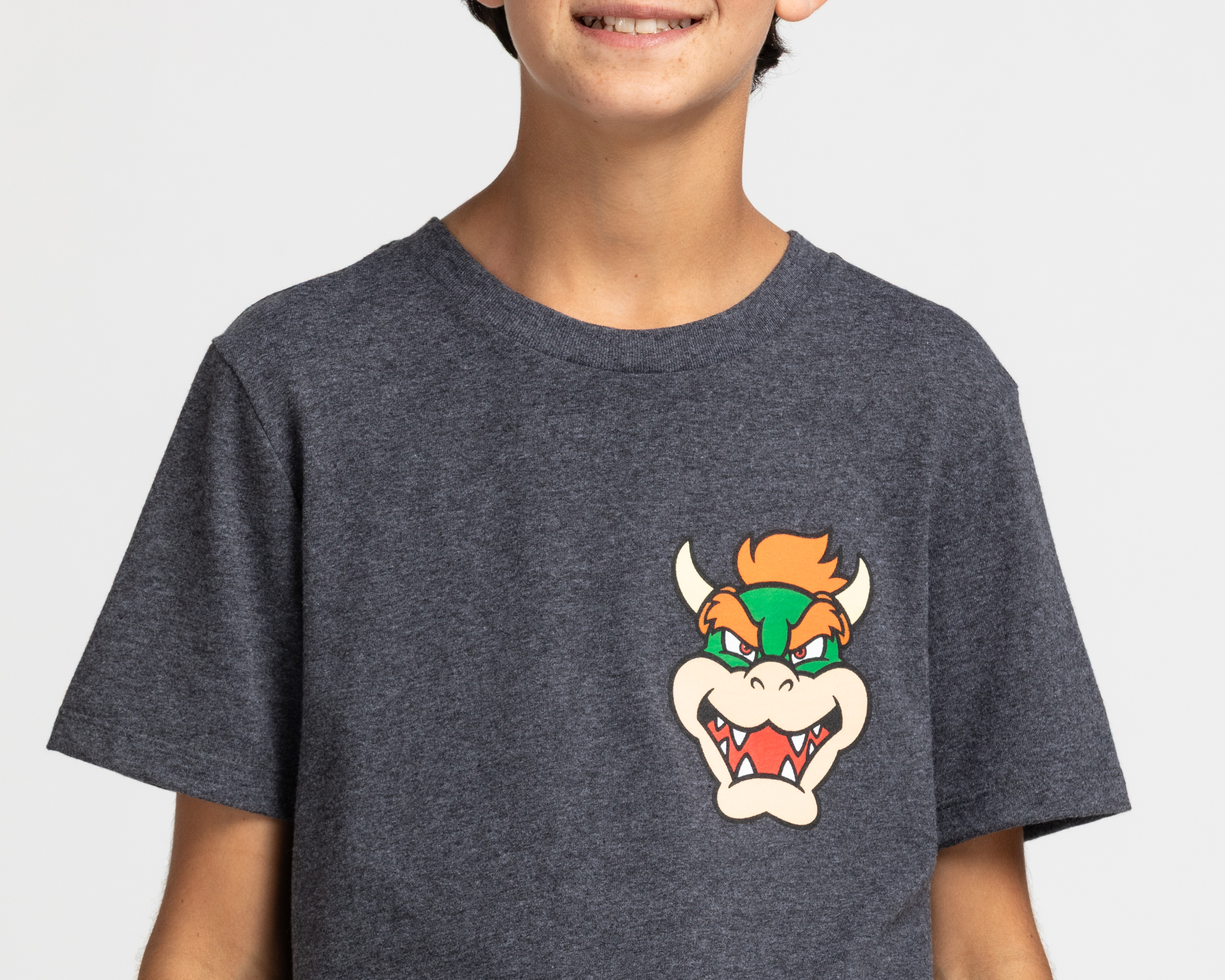Foto 4 pulgar | Foto 3 | Playera Mario Bros Manga Corta Juvenil