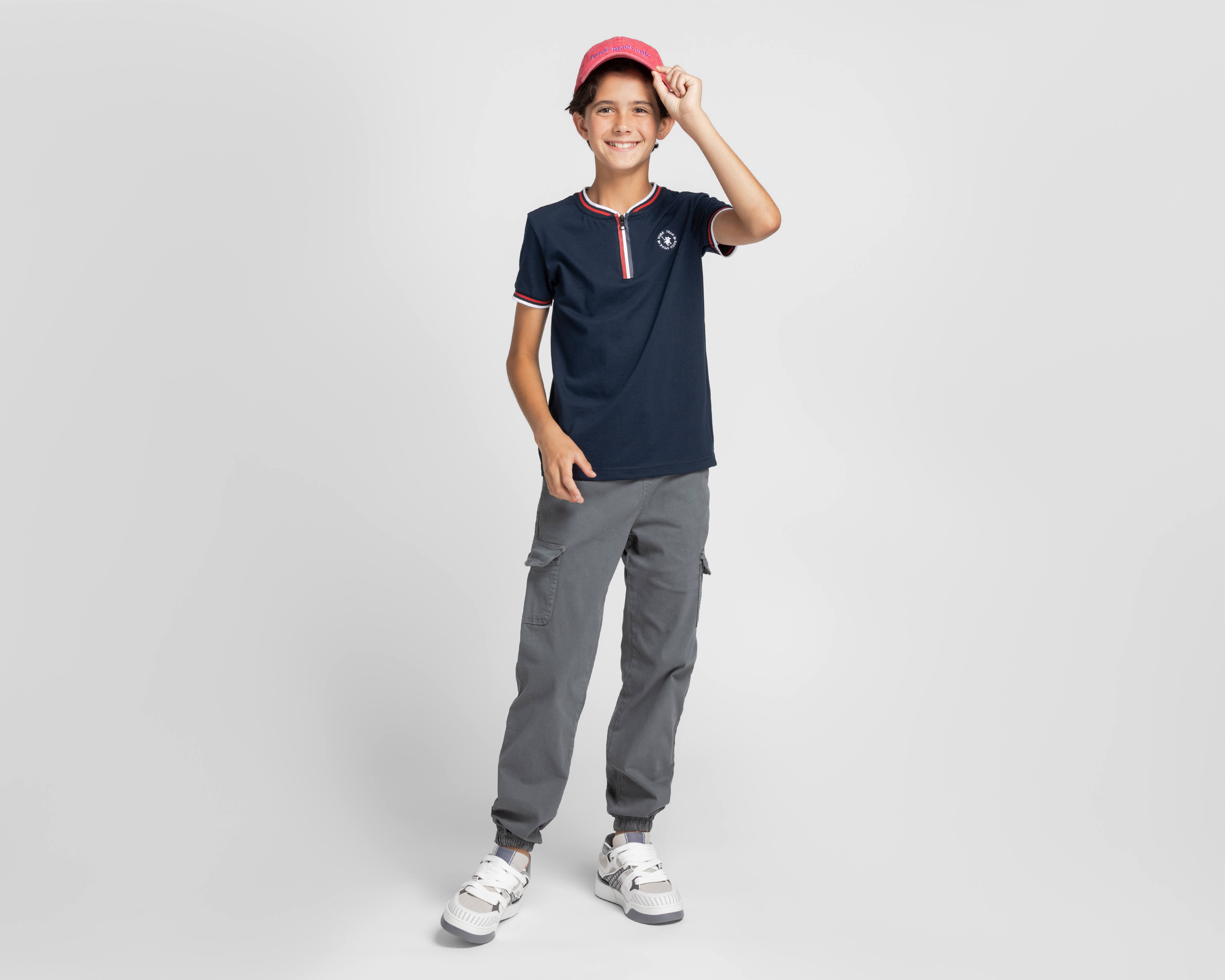 Foto 2 | Foto 2 | Playera York Team Polo Club Manga Corta Azul Juvenil