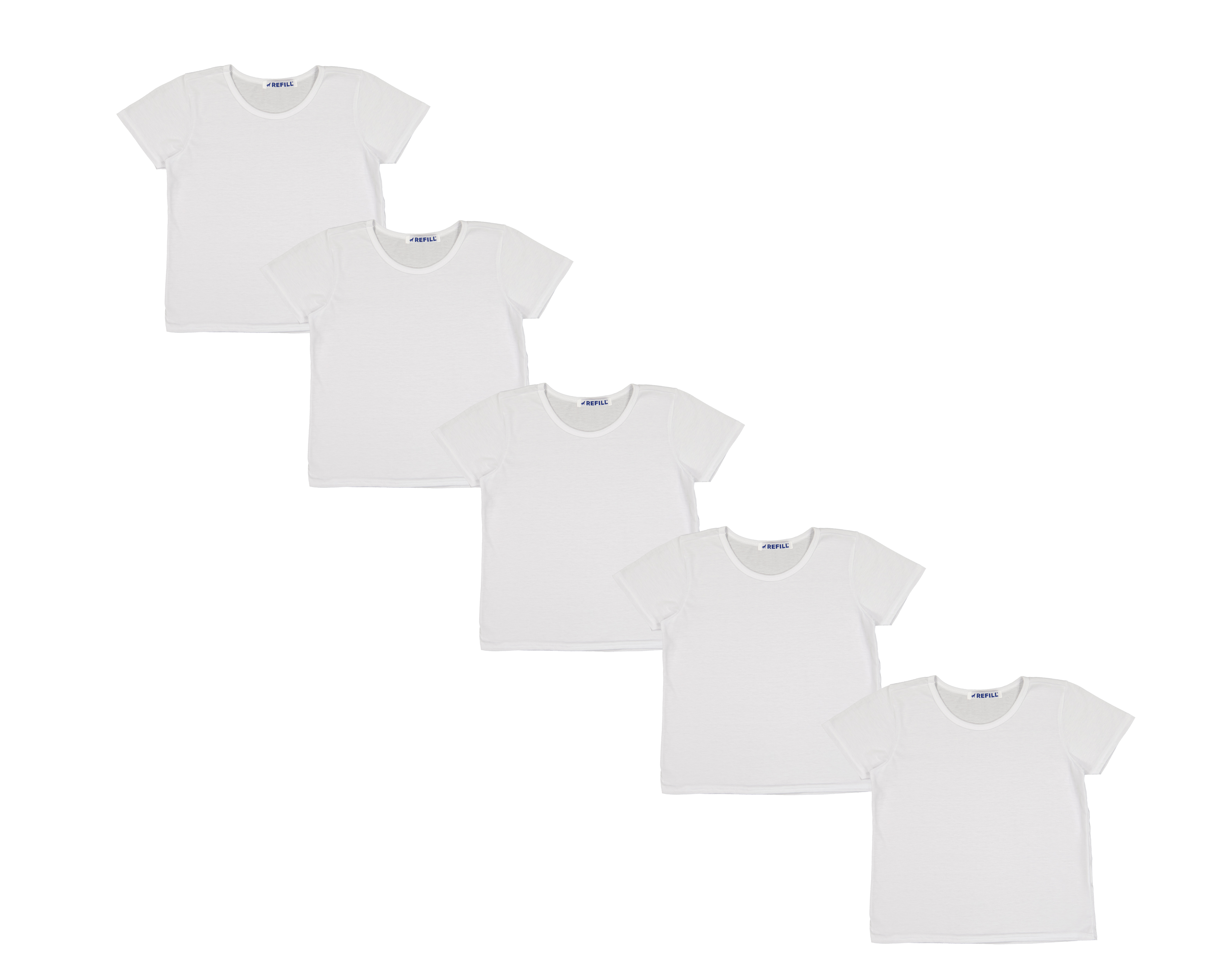 Foto 2 pulgar | Foto 1 | Camiseta Interior Refill para Niño 5 Piezas