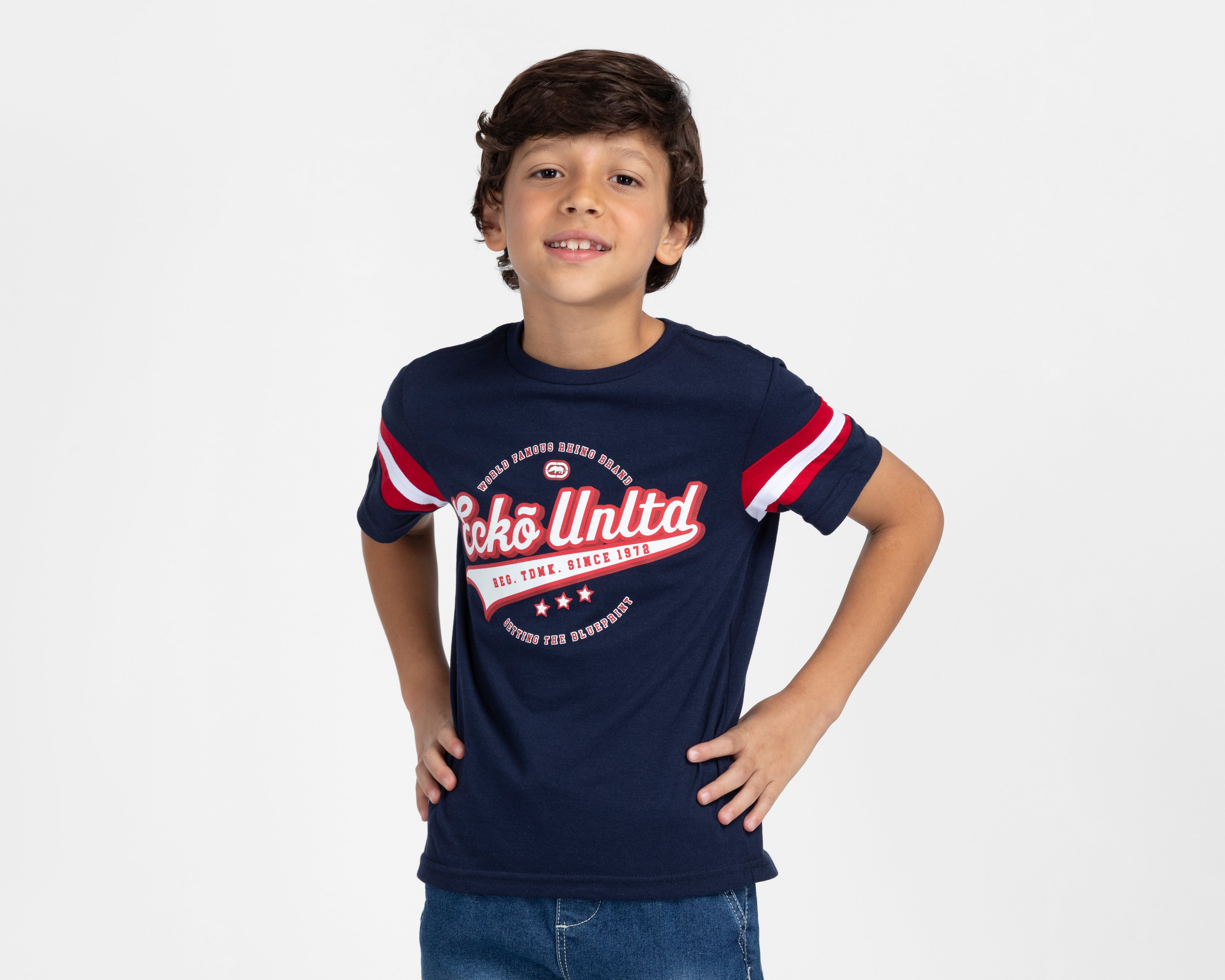 Foto 2 pulgar | Foto 1 | Playera Eckó Unltd. Manga Corta Estampada para Niño