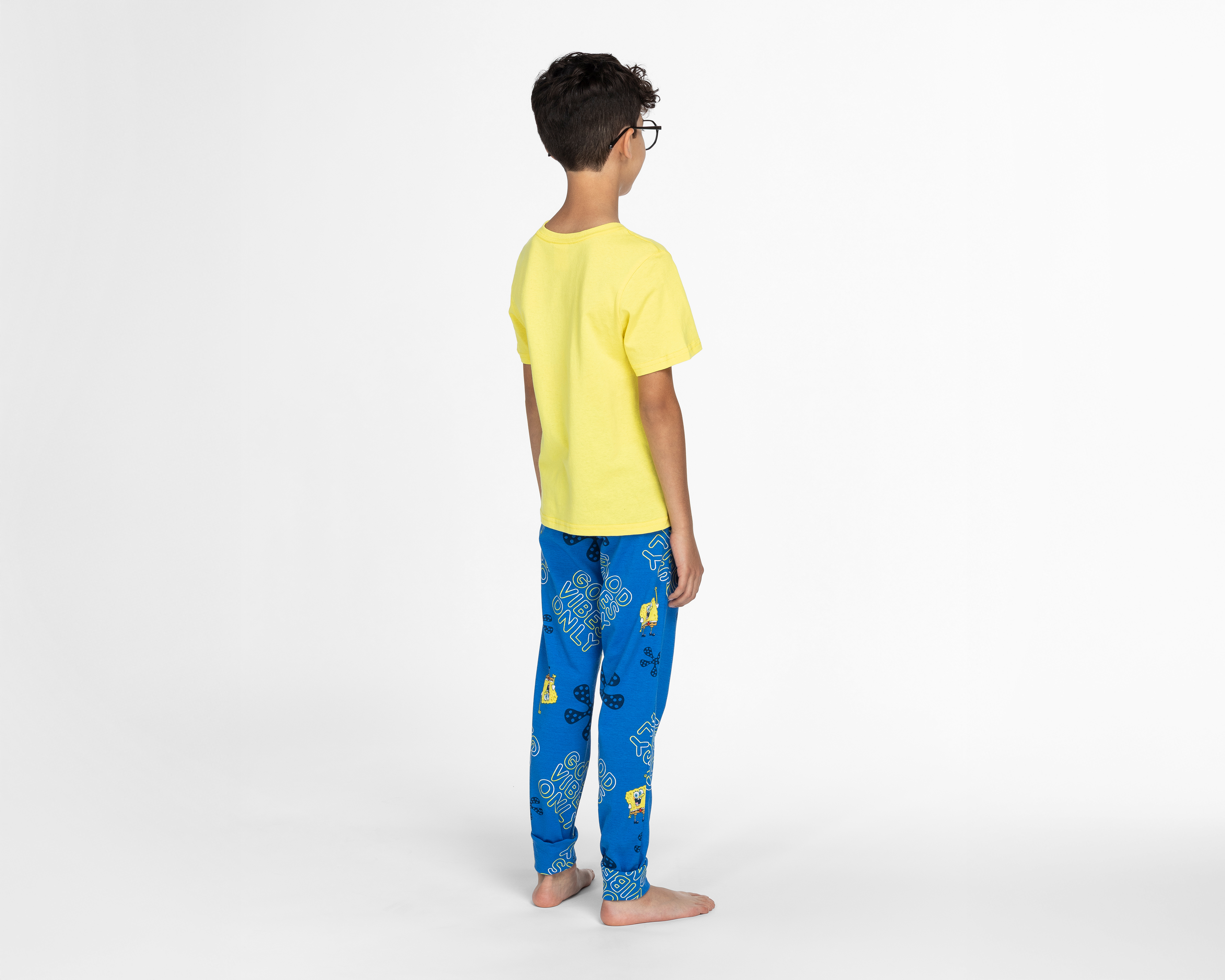 Foto 3 pulgar | Foto 2 | Pijama para Niño de Bob Esponja