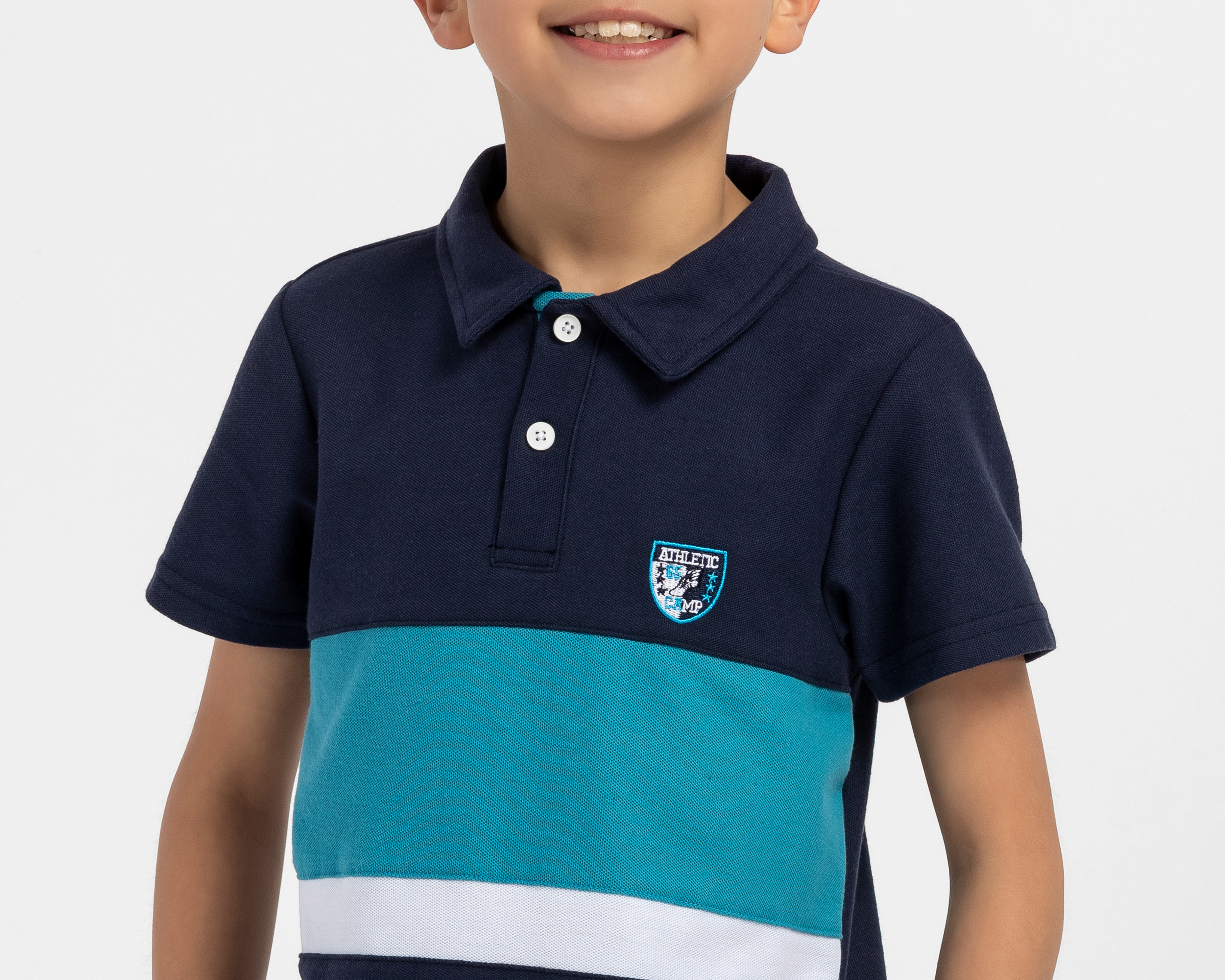 Foto 5 pulgar | Foto 4 | Playera Polo Refill para Niño