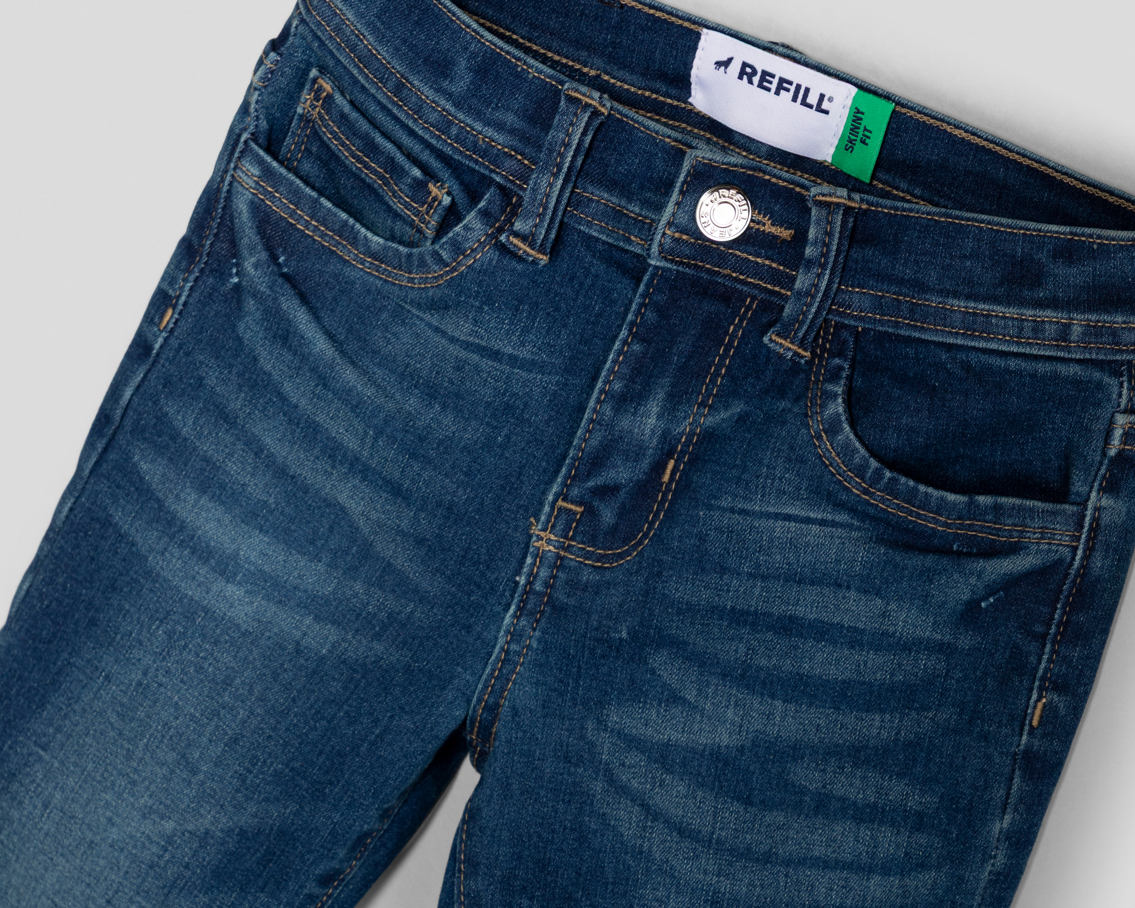 Foto 4 pulgar | Foto 3 | Pantalón Refill Skinny para Niño